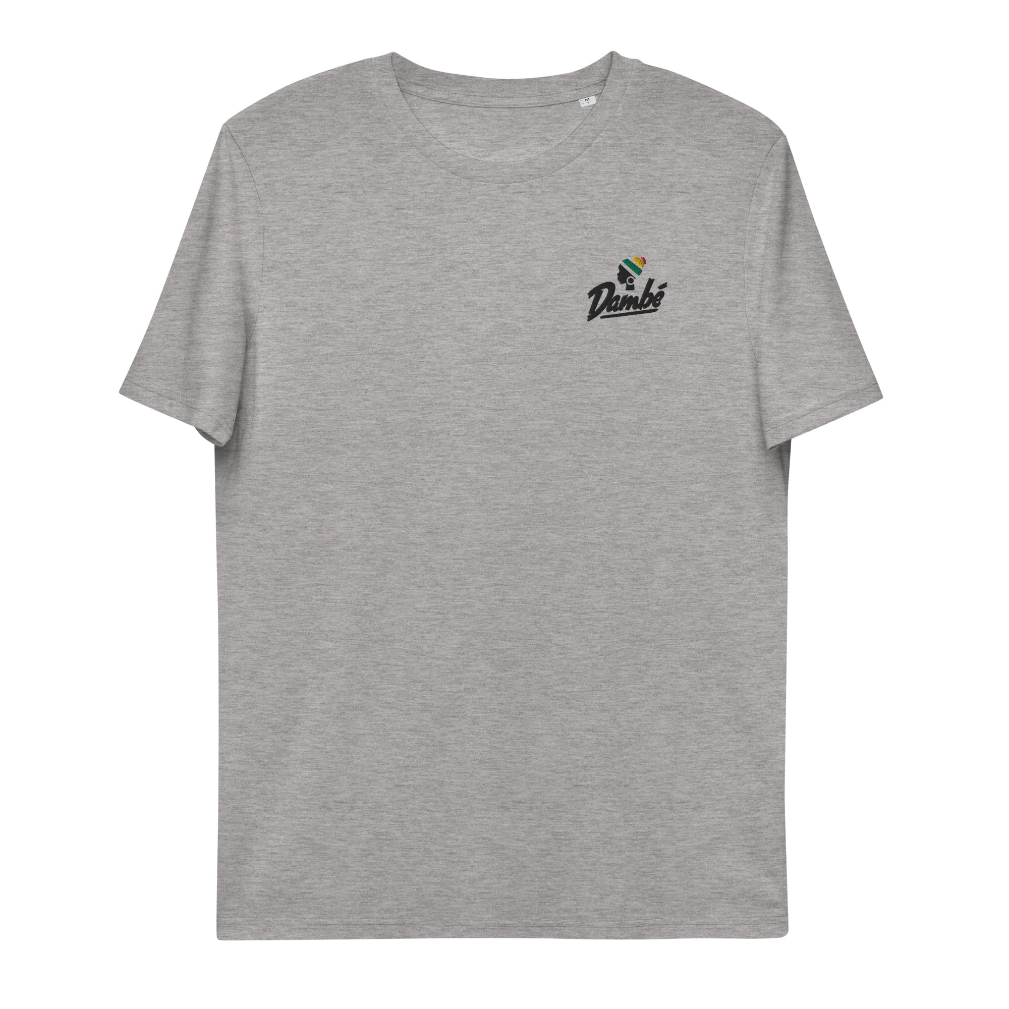 Dambé visage - T-shirt unisexe en coton biologique brodé