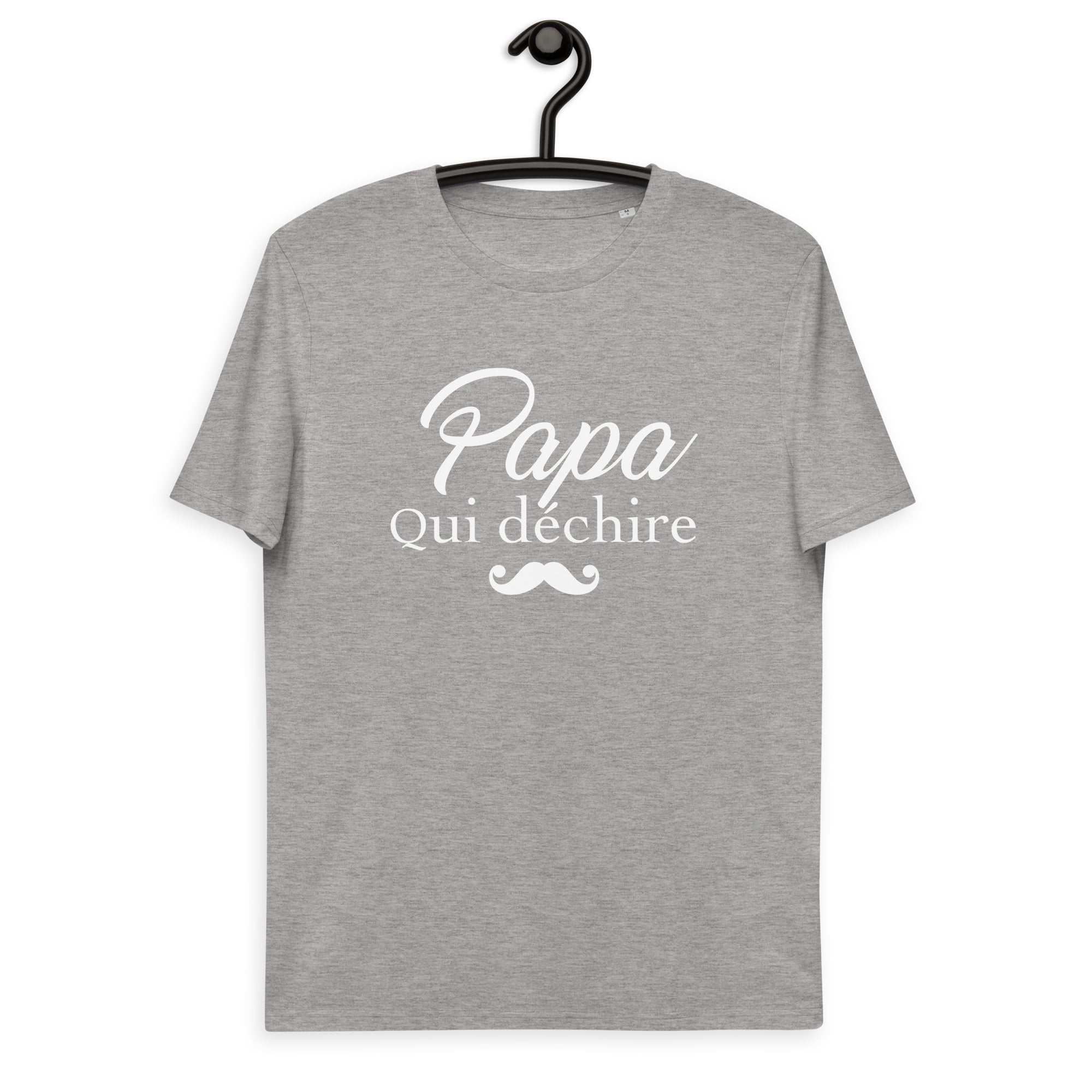 Papa qui déchire - T-shirt unisexe en coton biologique