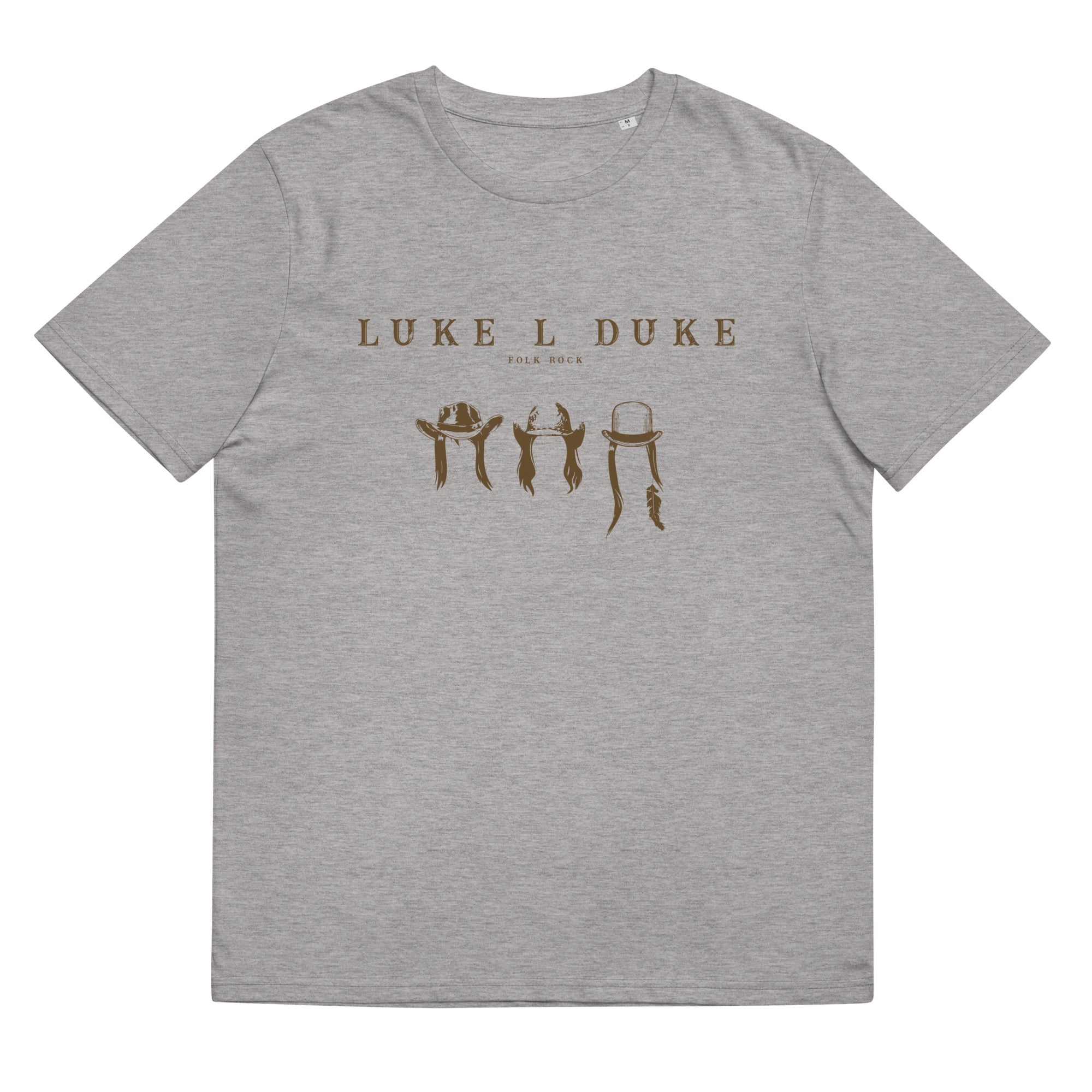 Luke L Duke - Tête - T-shirt unisexe en coton biologique