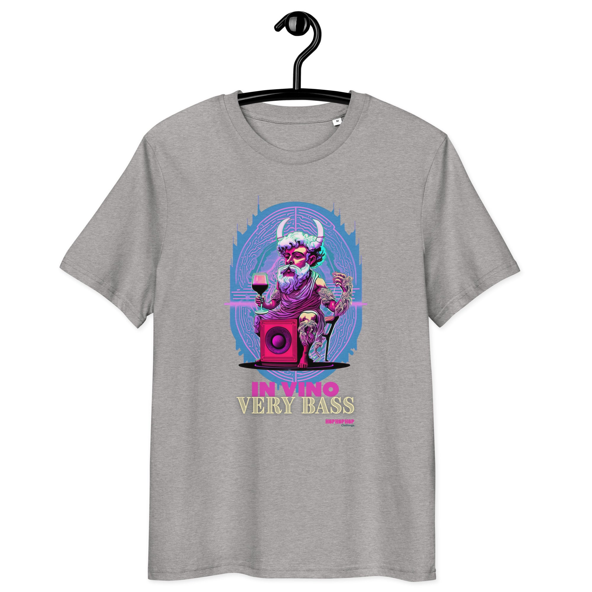 Hop Hop Hop - DVS - In Vino Very Bass - T-shirt unisexe en coton biologique
