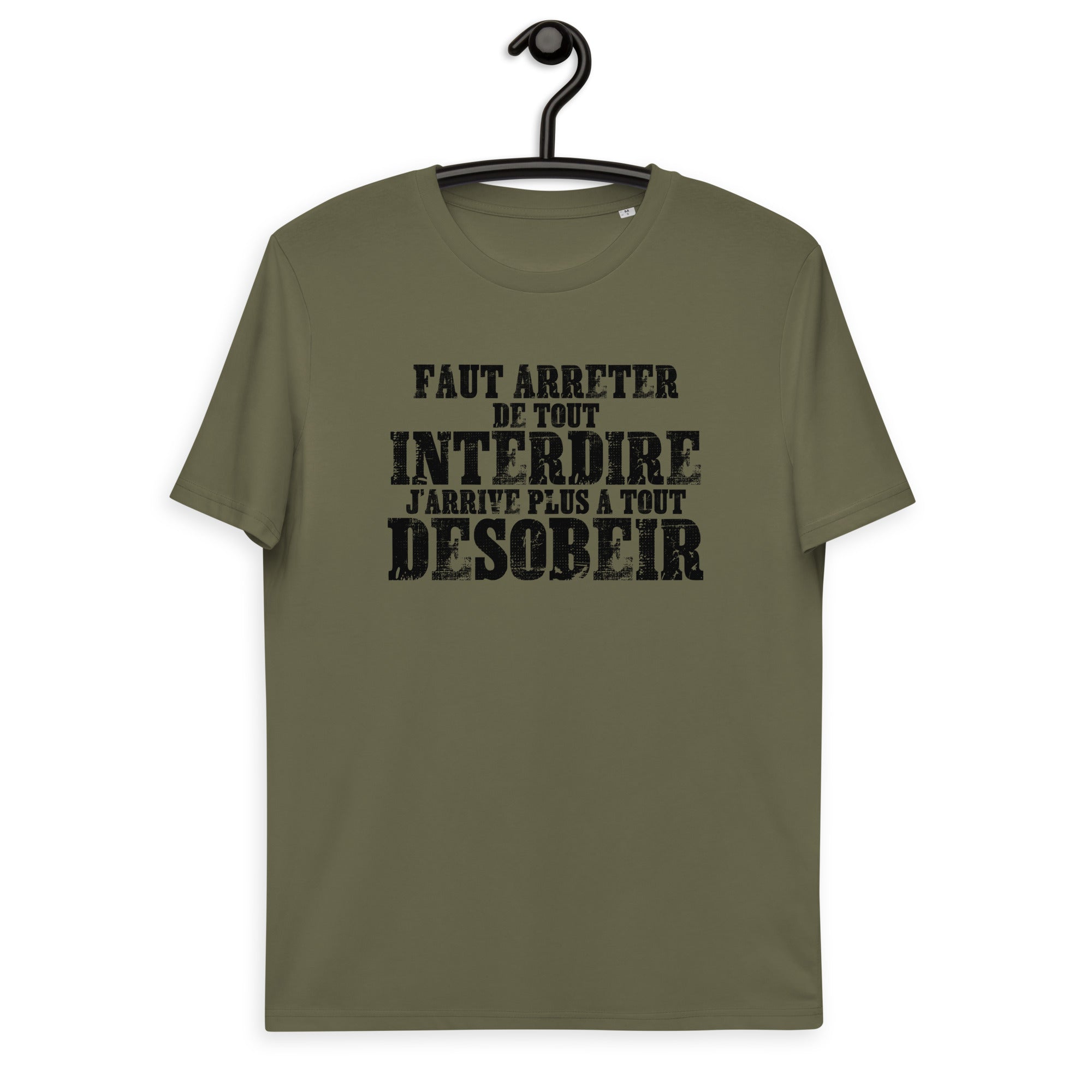 Faut arrêter de tout interdire - T-shirt unisexe en coton biologique