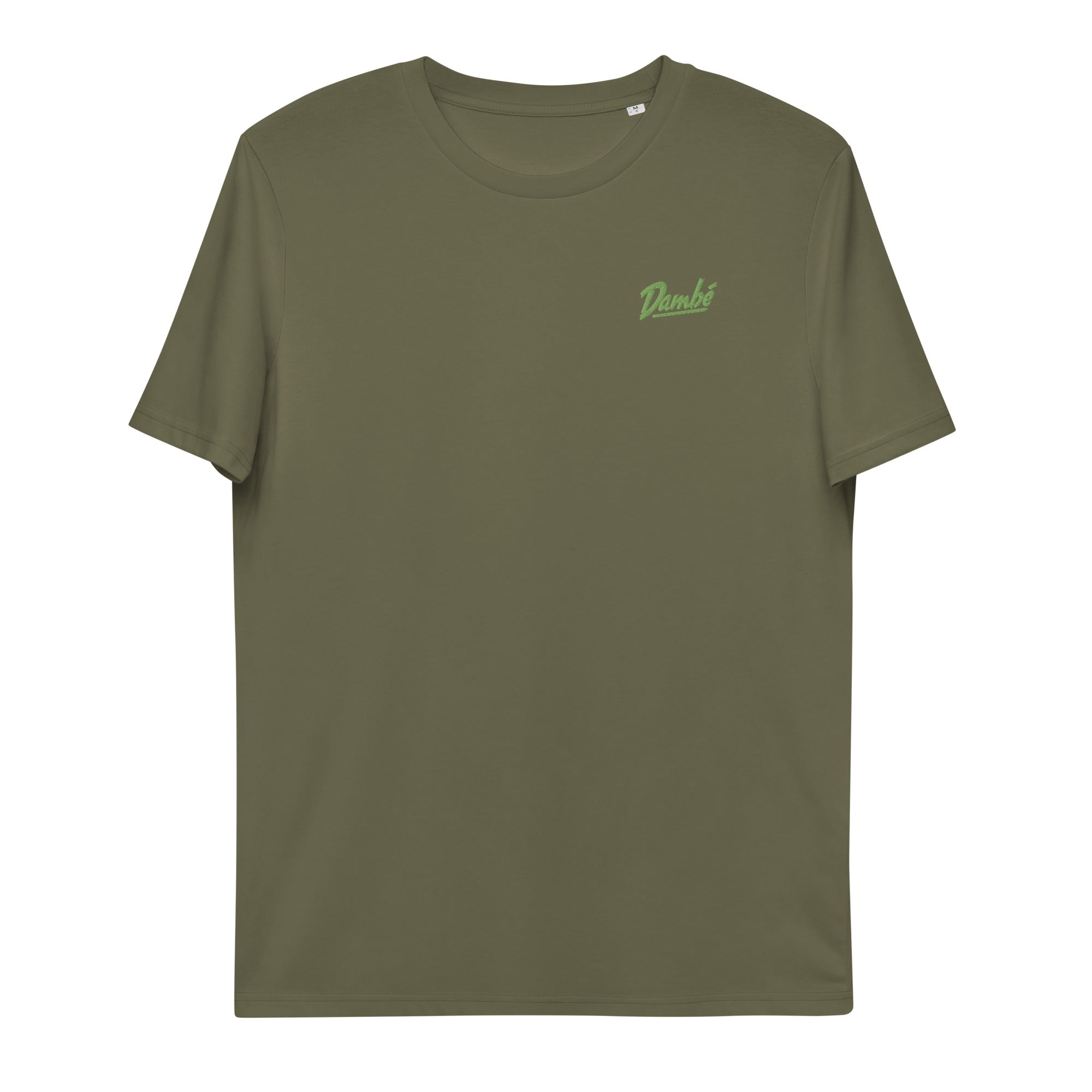 Dambé - T-shirt unisexe en coton biologique brodé