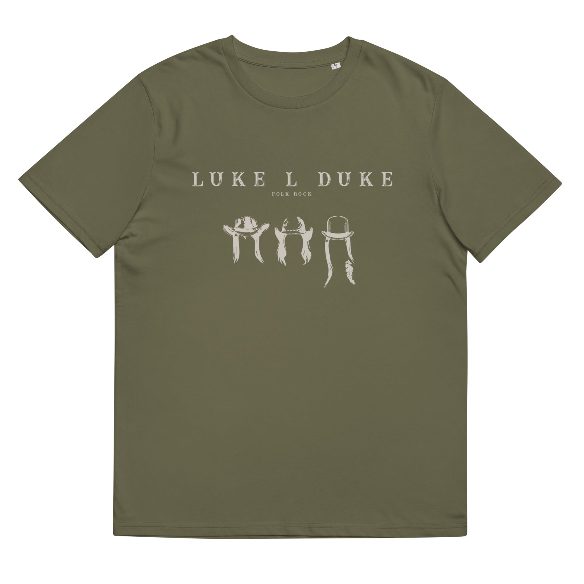 Luke L Duke - Tête - T-shirt unisexe en coton biologique