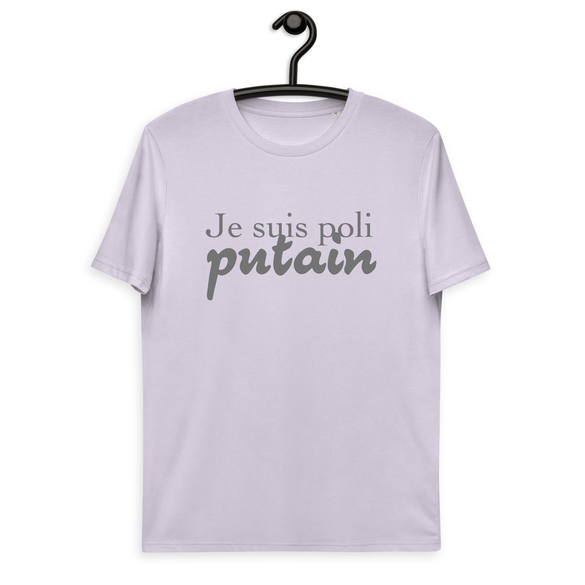 Je suis poli - T-shirt unisexe en coton biologique