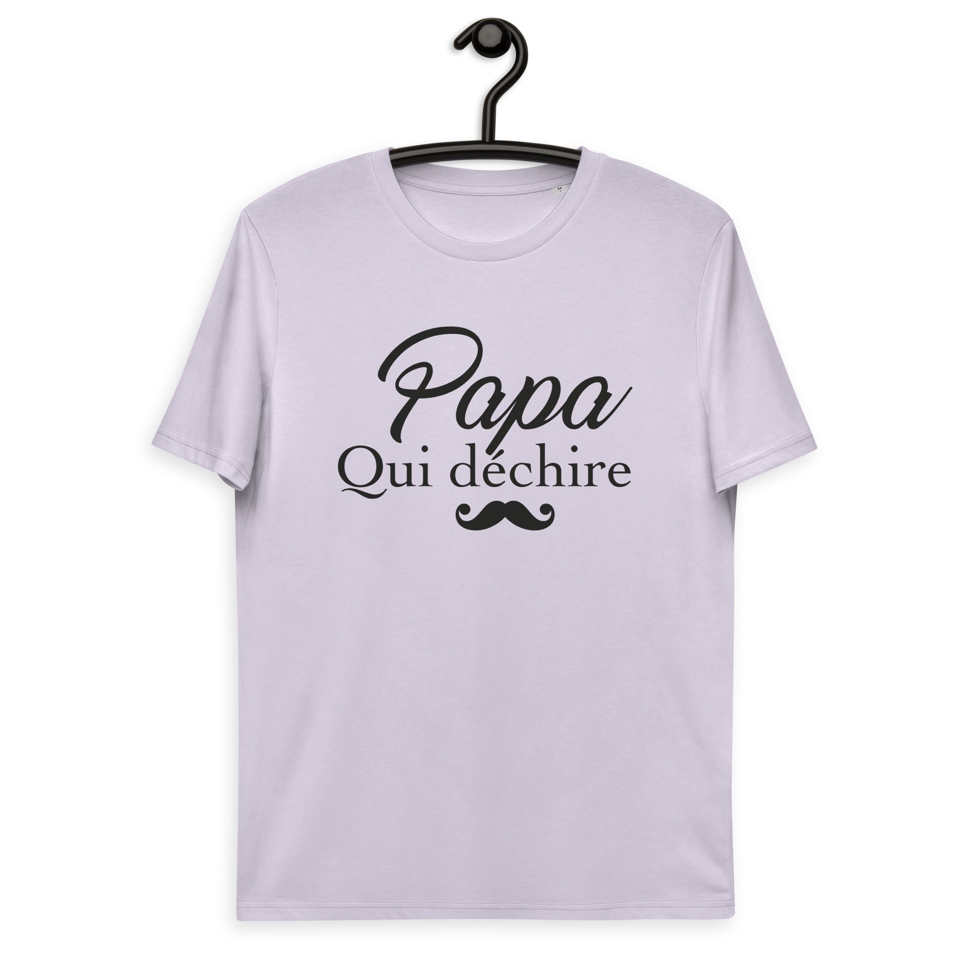Papa qui déchire - T-shirt unisexe en coton biologique
