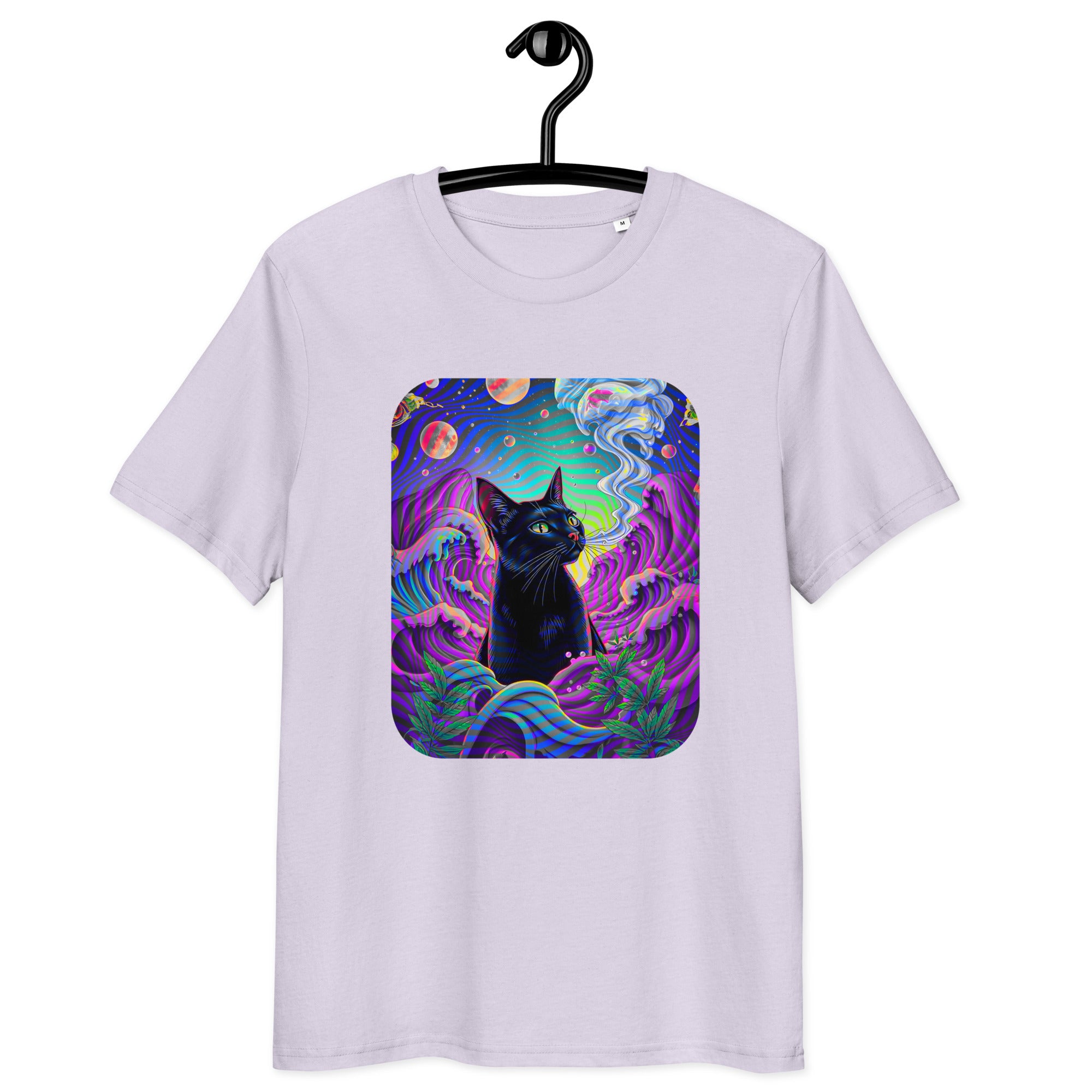 Chat psyché - T-shirt unisexe en coton biologique