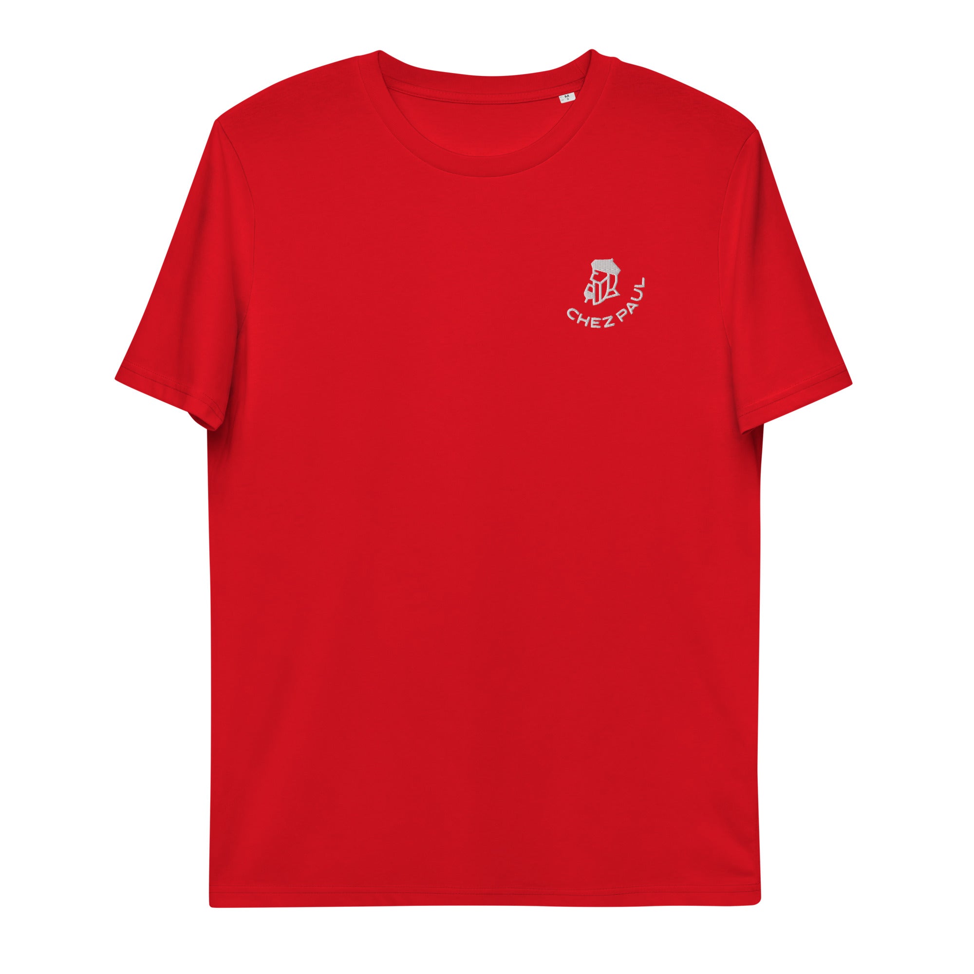 Chez Paul - T-shirt unisexe en coton biologique - Brodé