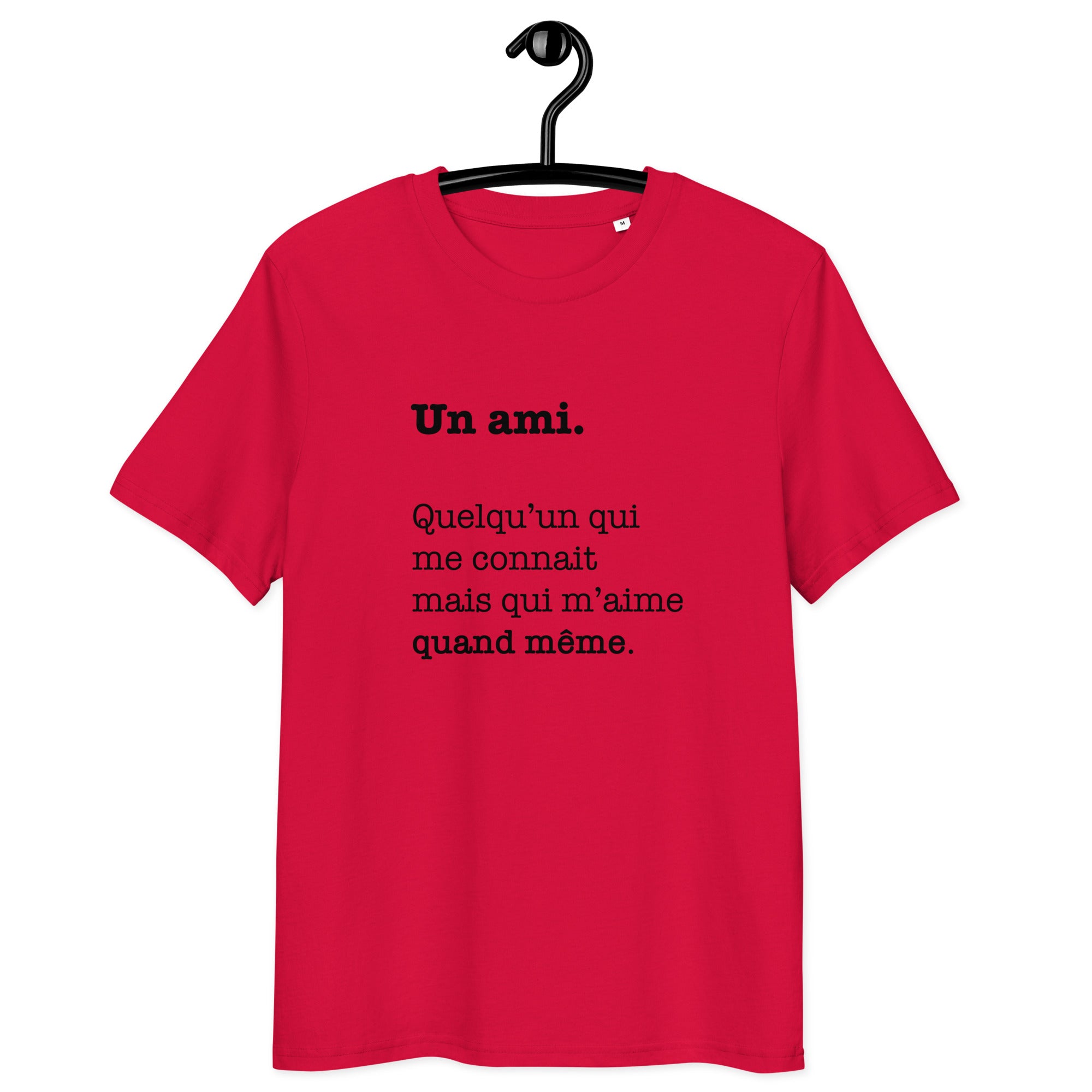 Ami - Définition - T-shirt unisexe en coton biologique