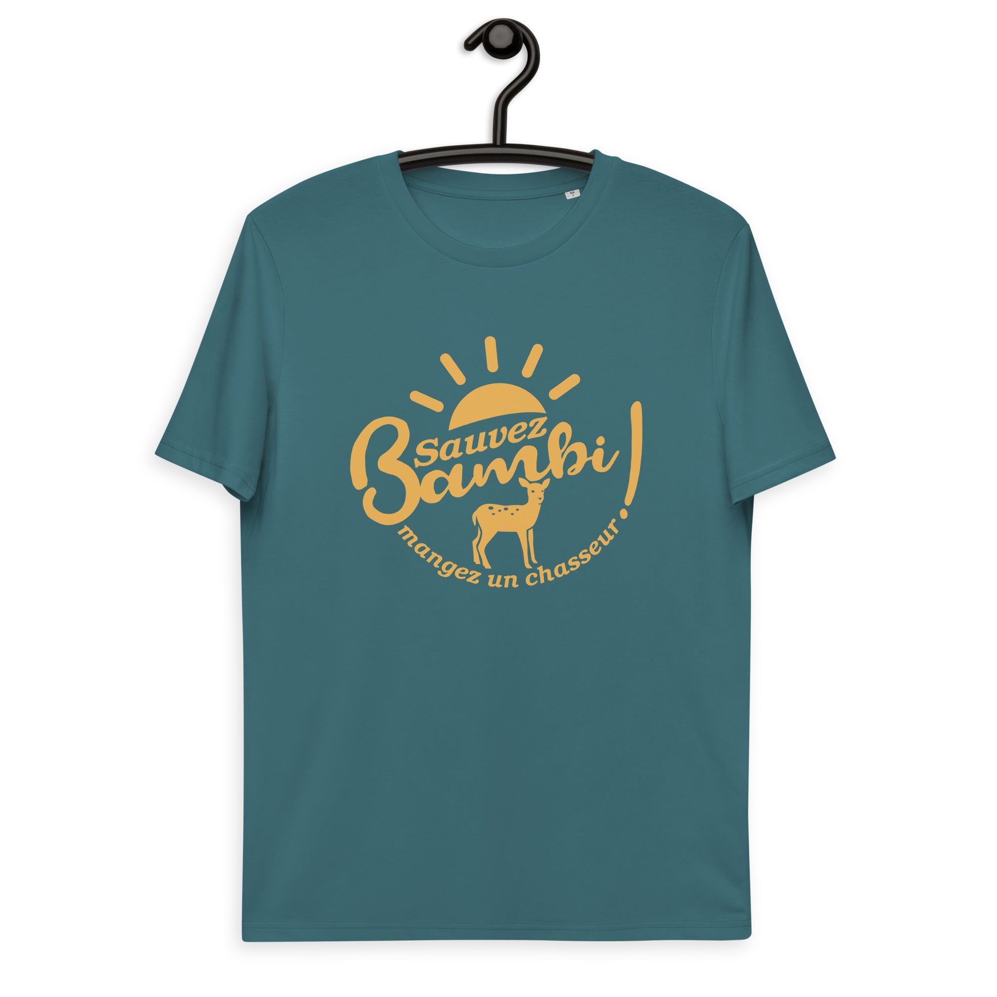 Sauvez Bambi - T-shirt unisexe en coton biologique