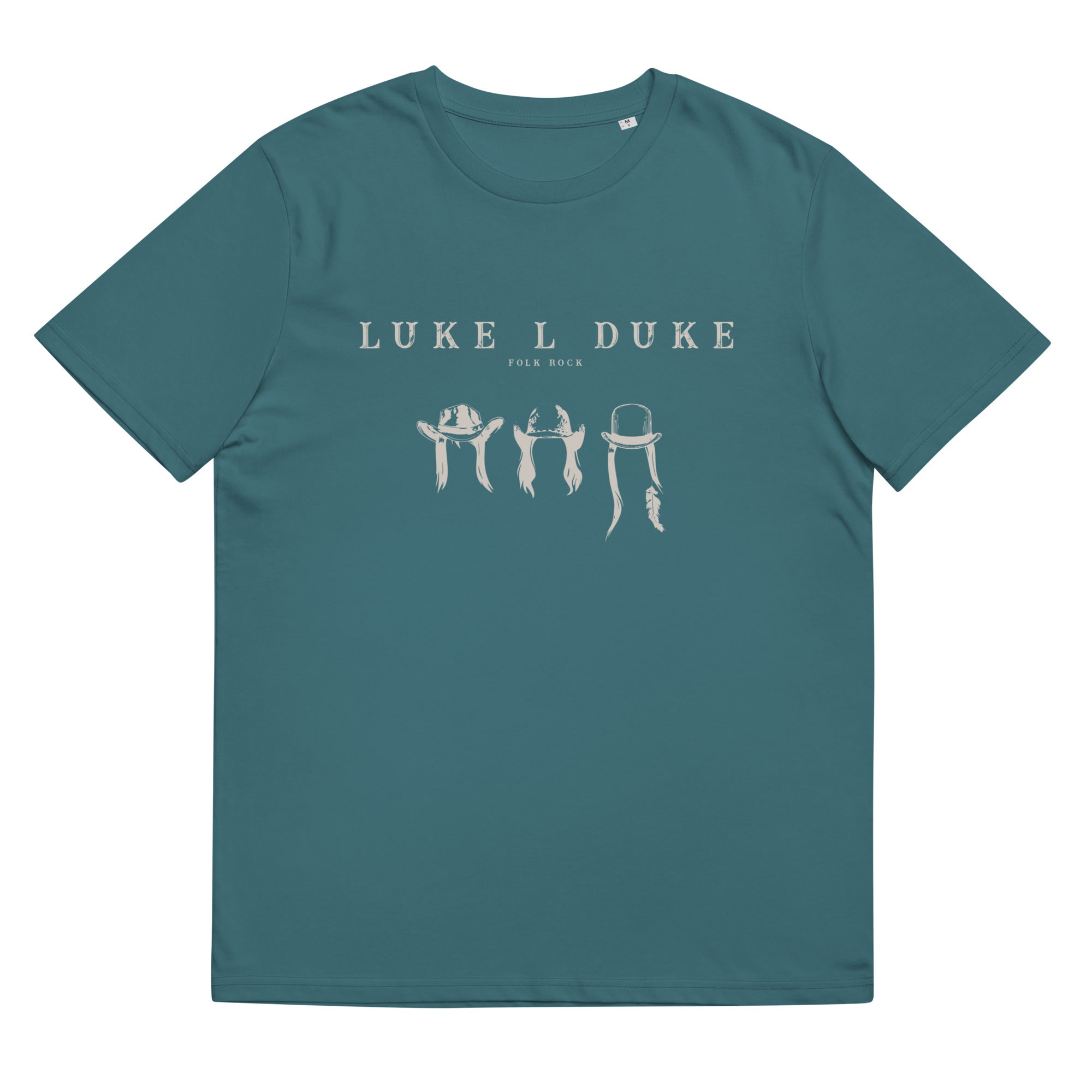 Luke L Duke - Tête - T-shirt unisexe en coton biologique