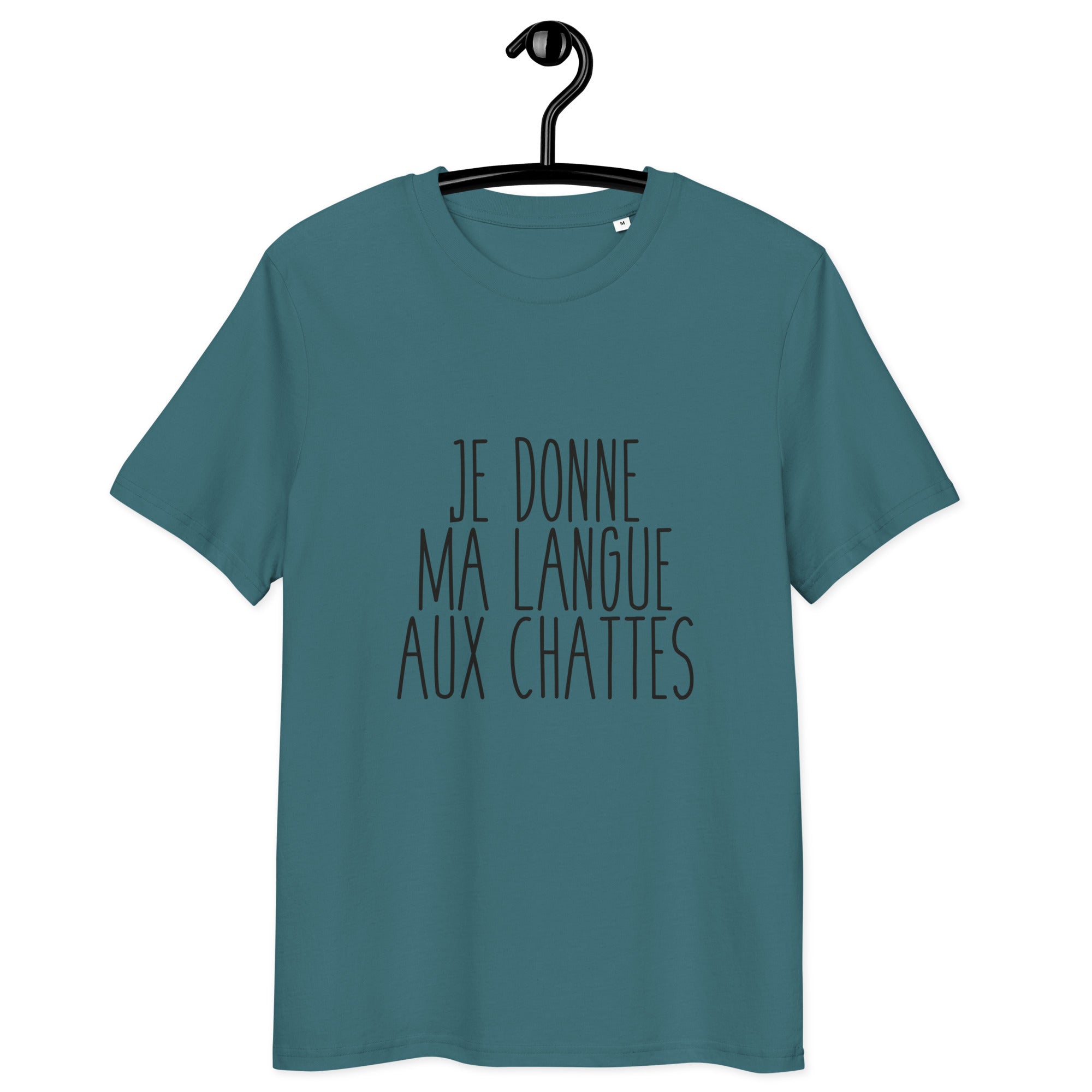Je donne ma langue aux chattes - T-shirt unisexe en coton biologique
