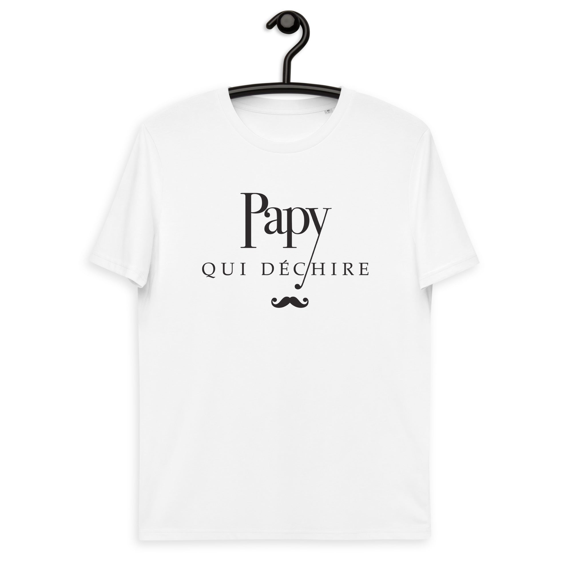 Papy qui déchire - T-shirt unisexe en coton biologique