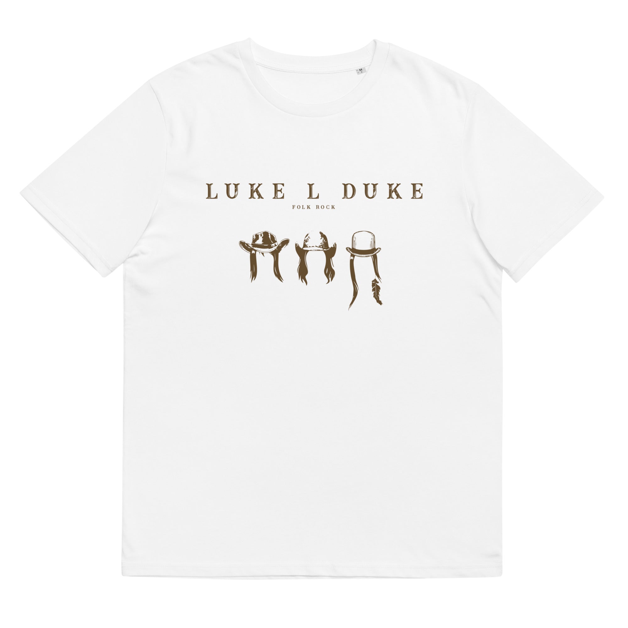 Luke L Duke - Tête - T-shirt unisexe en coton biologique