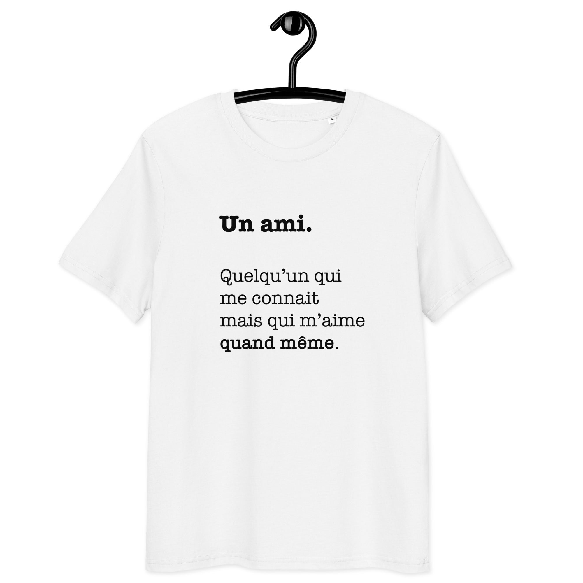 Ami - Définition - T-shirt unisexe en coton biologique