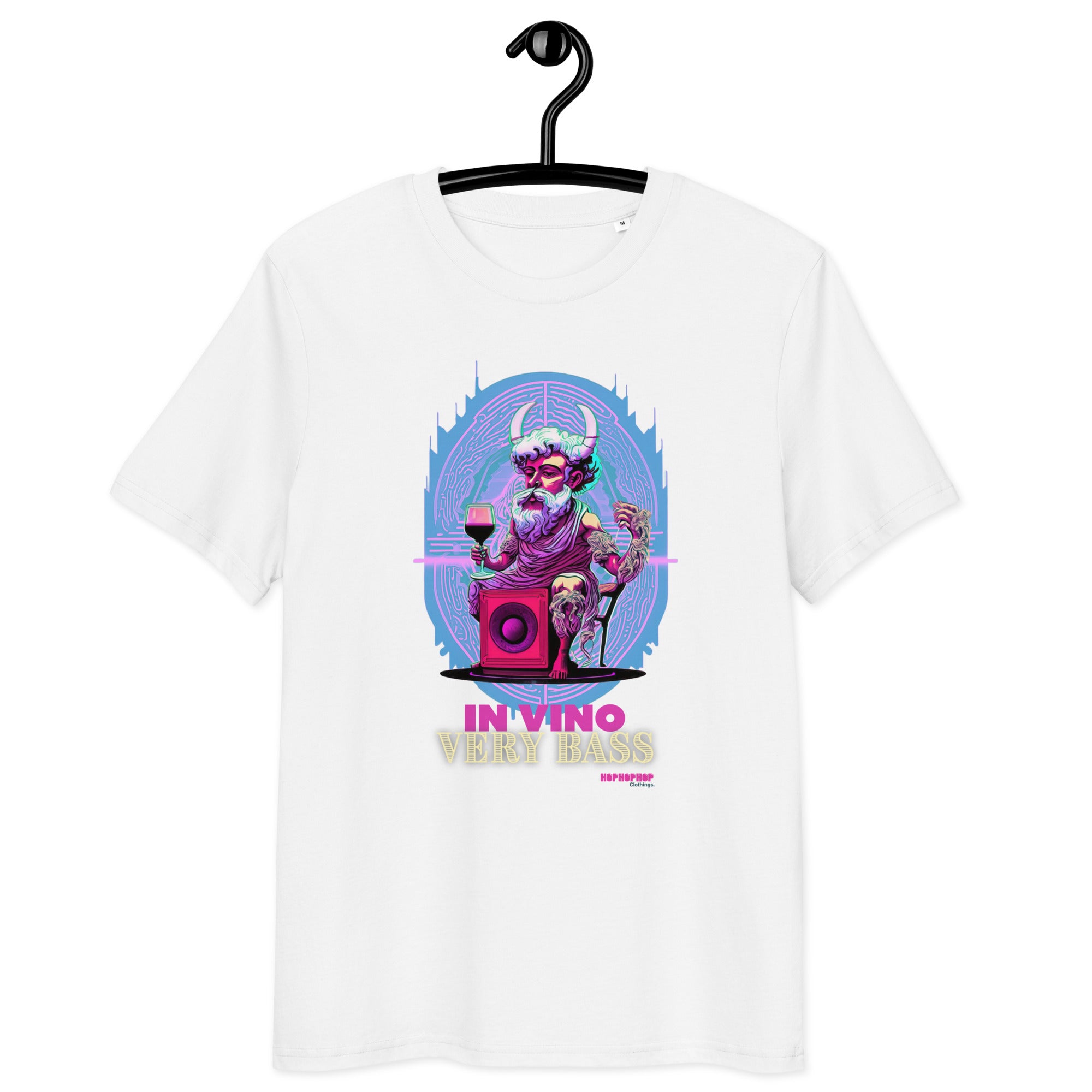Hop Hop Hop - DVS - In Vino Very Bass - T-shirt unisexe en coton biologique