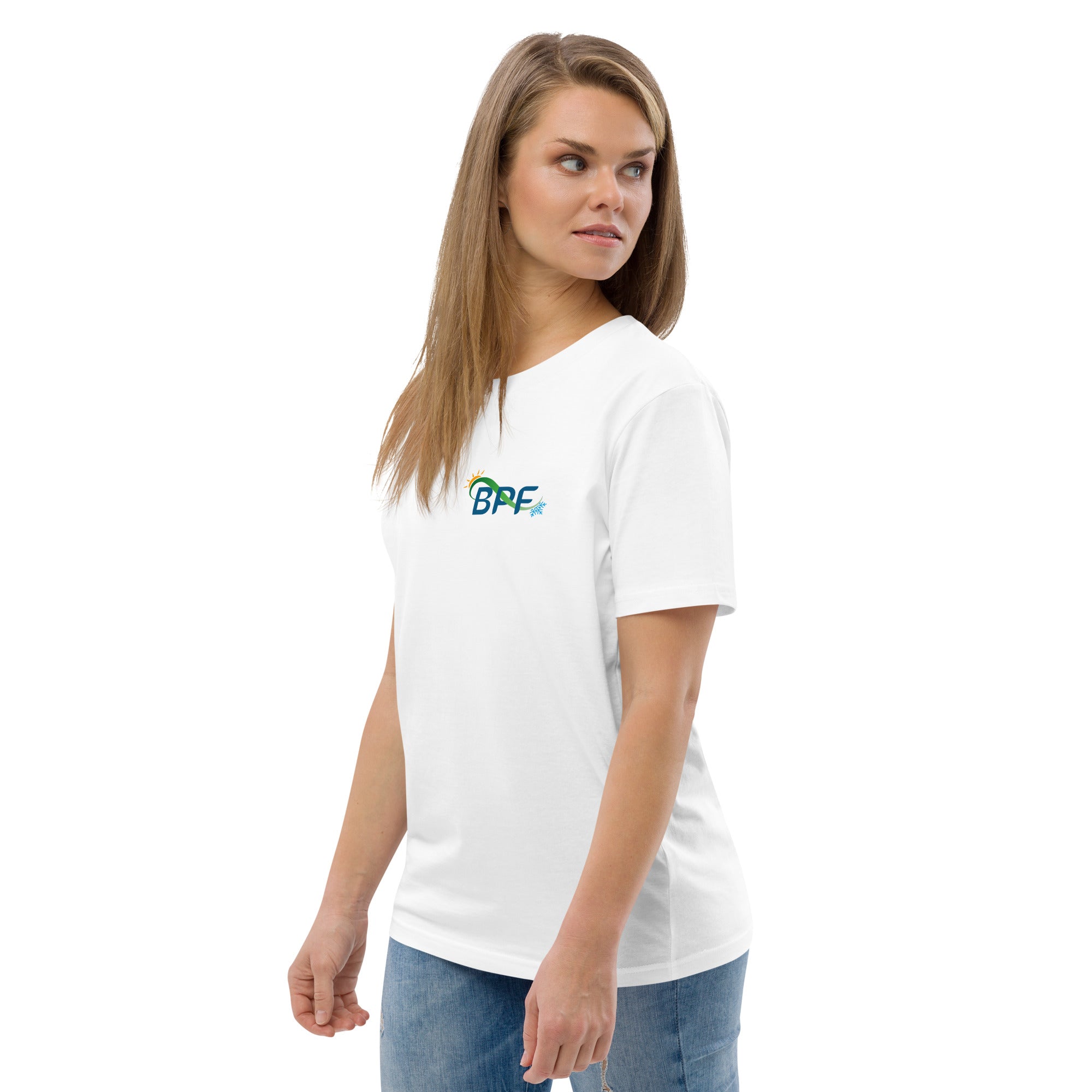 BPF - T-shirt unisexe en coton biologique - Coeur et Dos