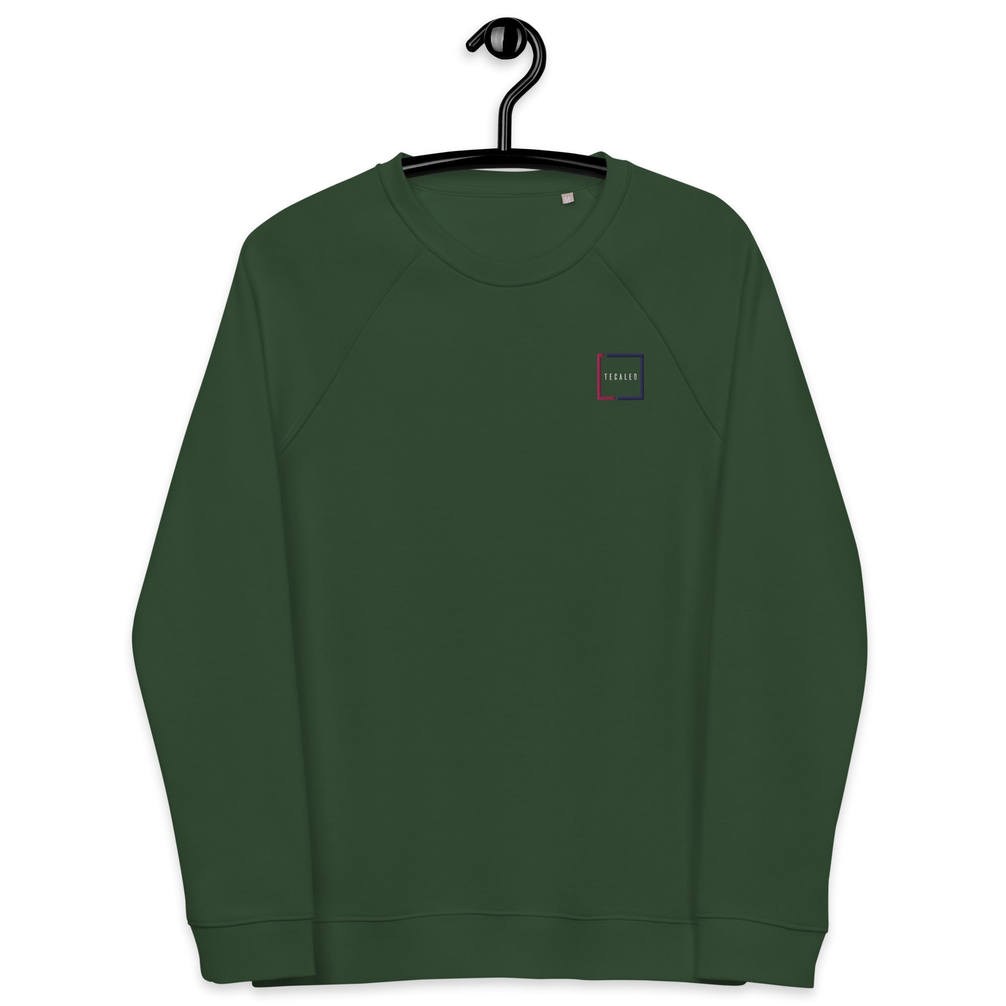Tecaled - Sweatshirt écologique raglan unisexe - Brodé