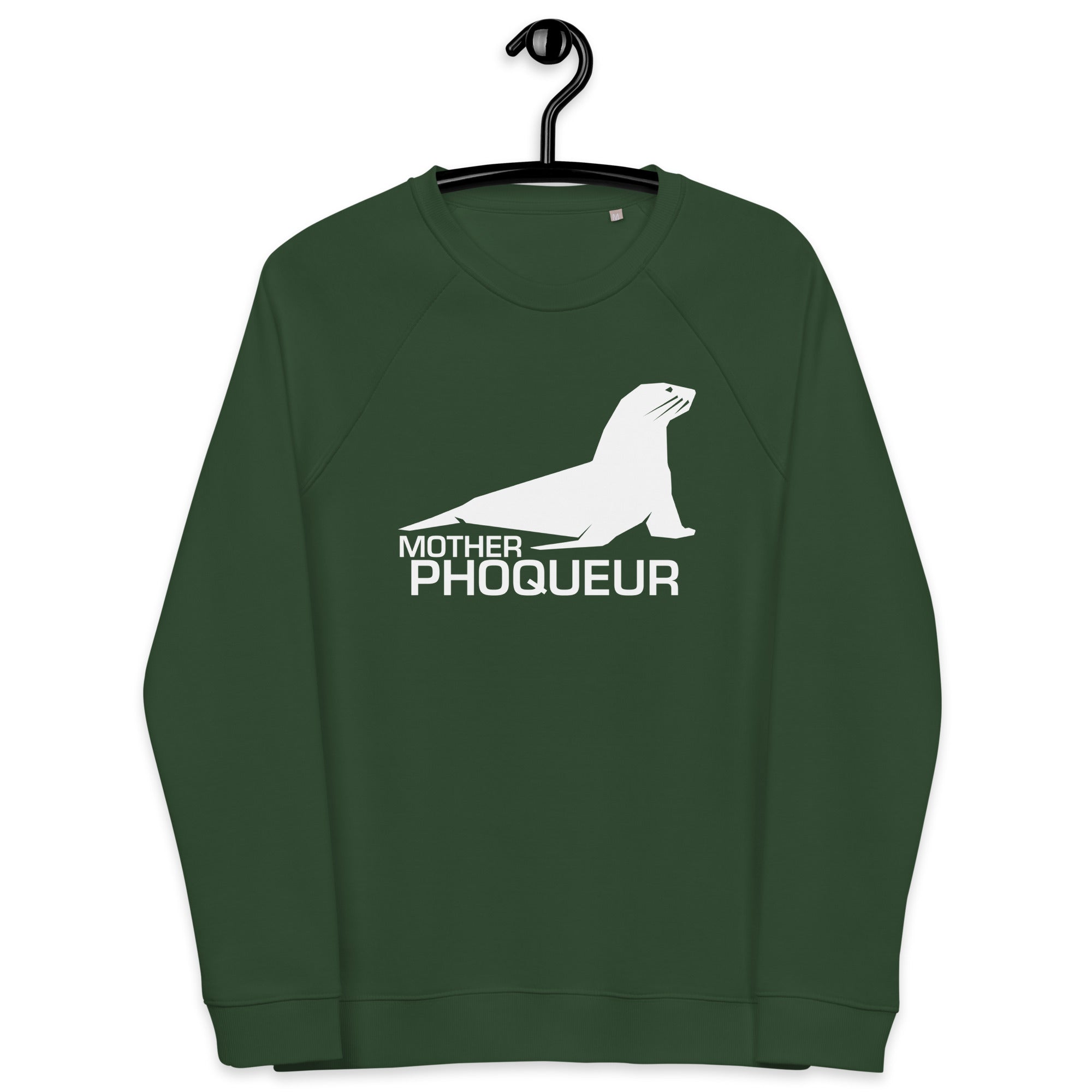 Mother Phoqueur - Sweatshirt écologique raglan unisexe