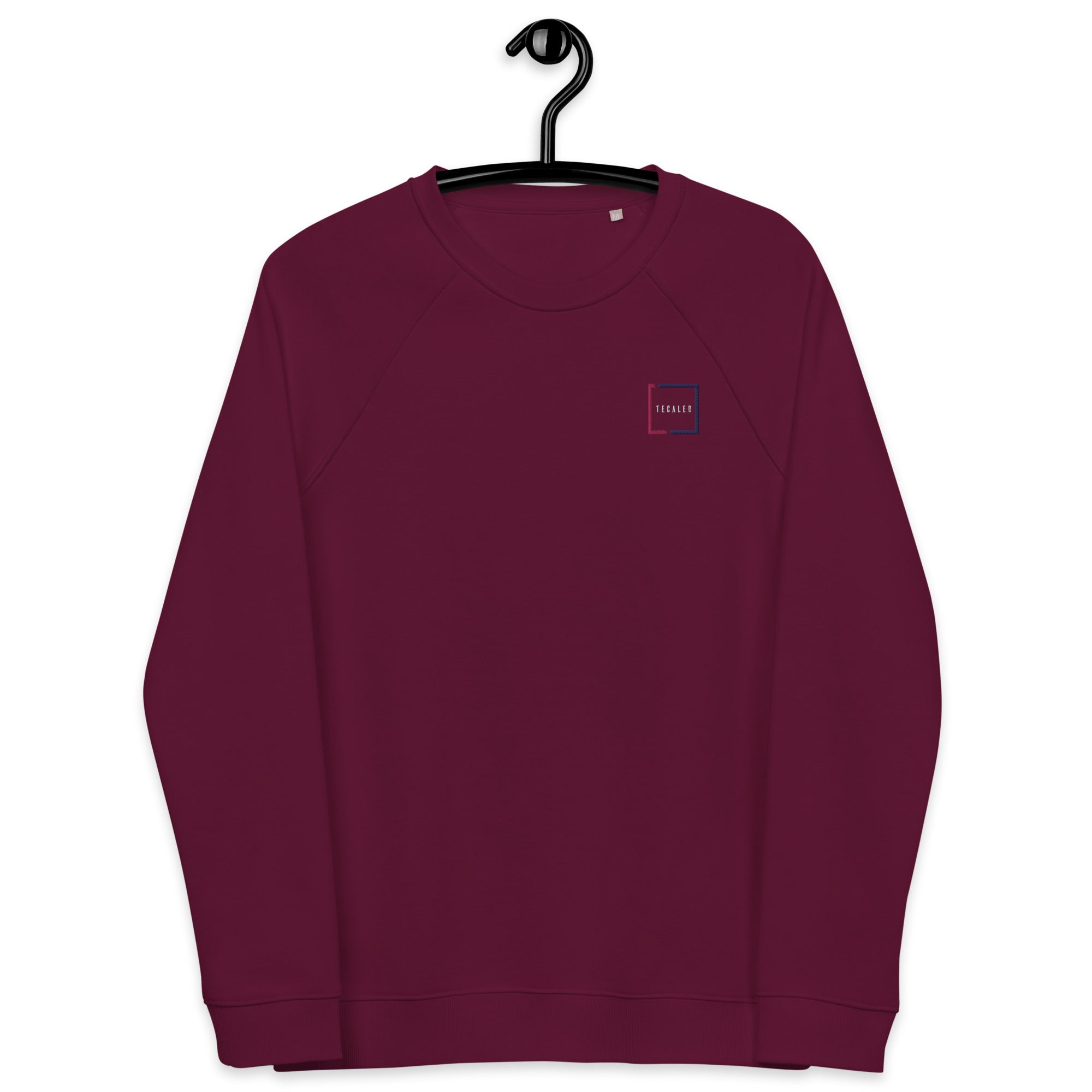 Tecaled - Sweatshirt écologique raglan unisexe - Brodé