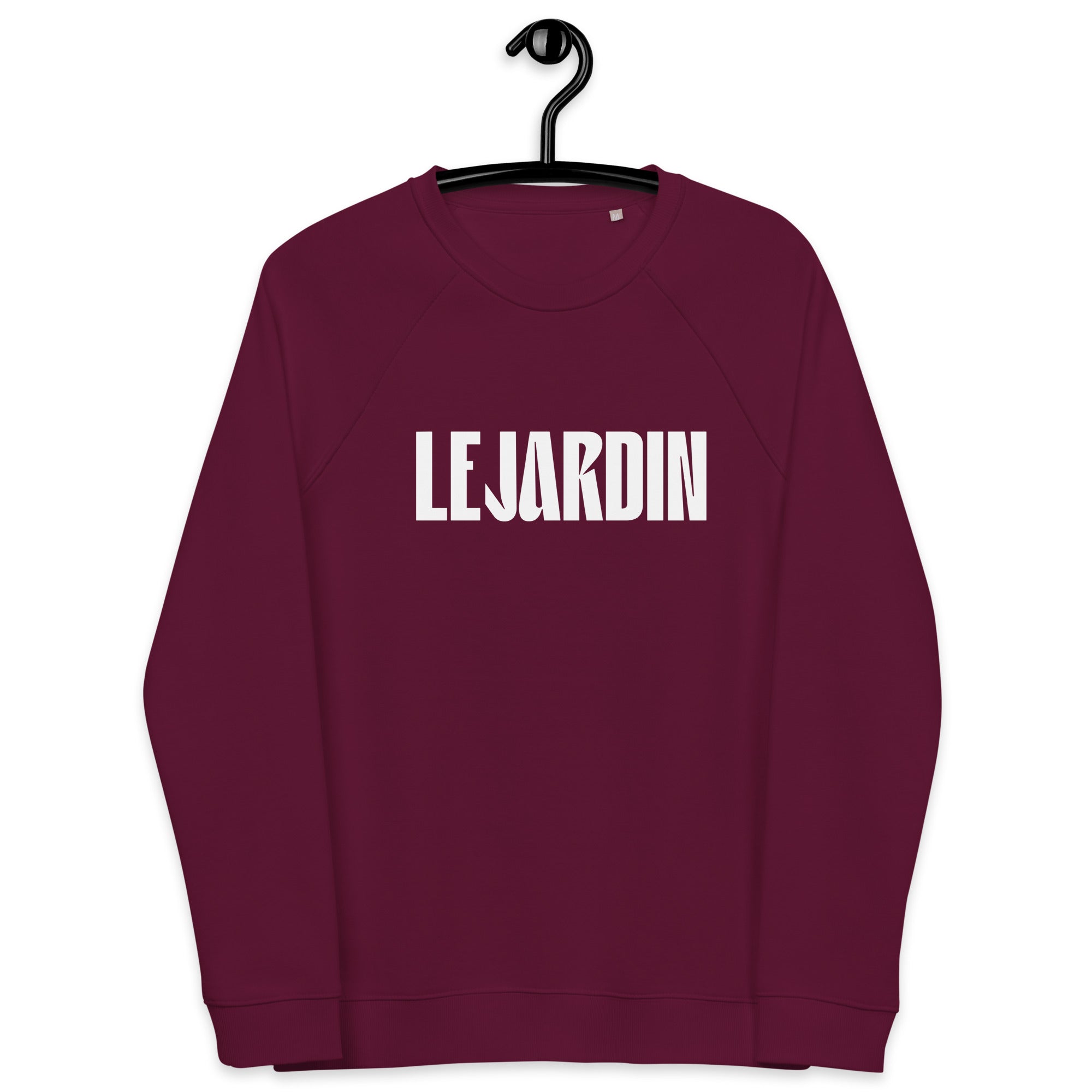 Le jardin - Sweatshirt écologique raglan unisexe