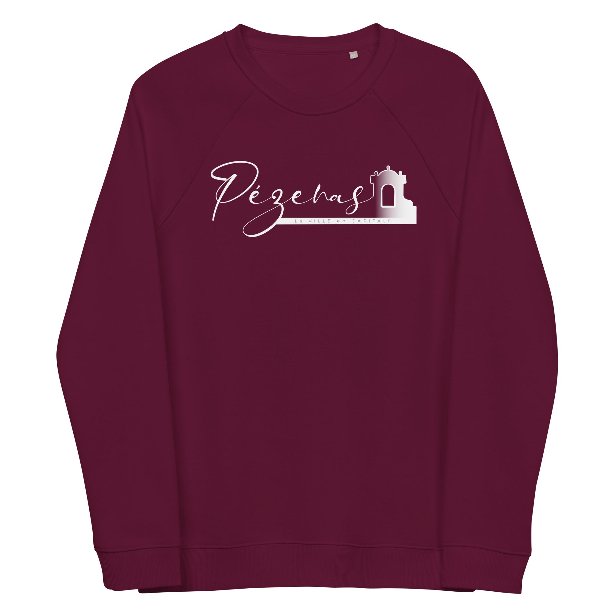 Mairie de Pézenas - Sweatshirt écologique raglan unisexe