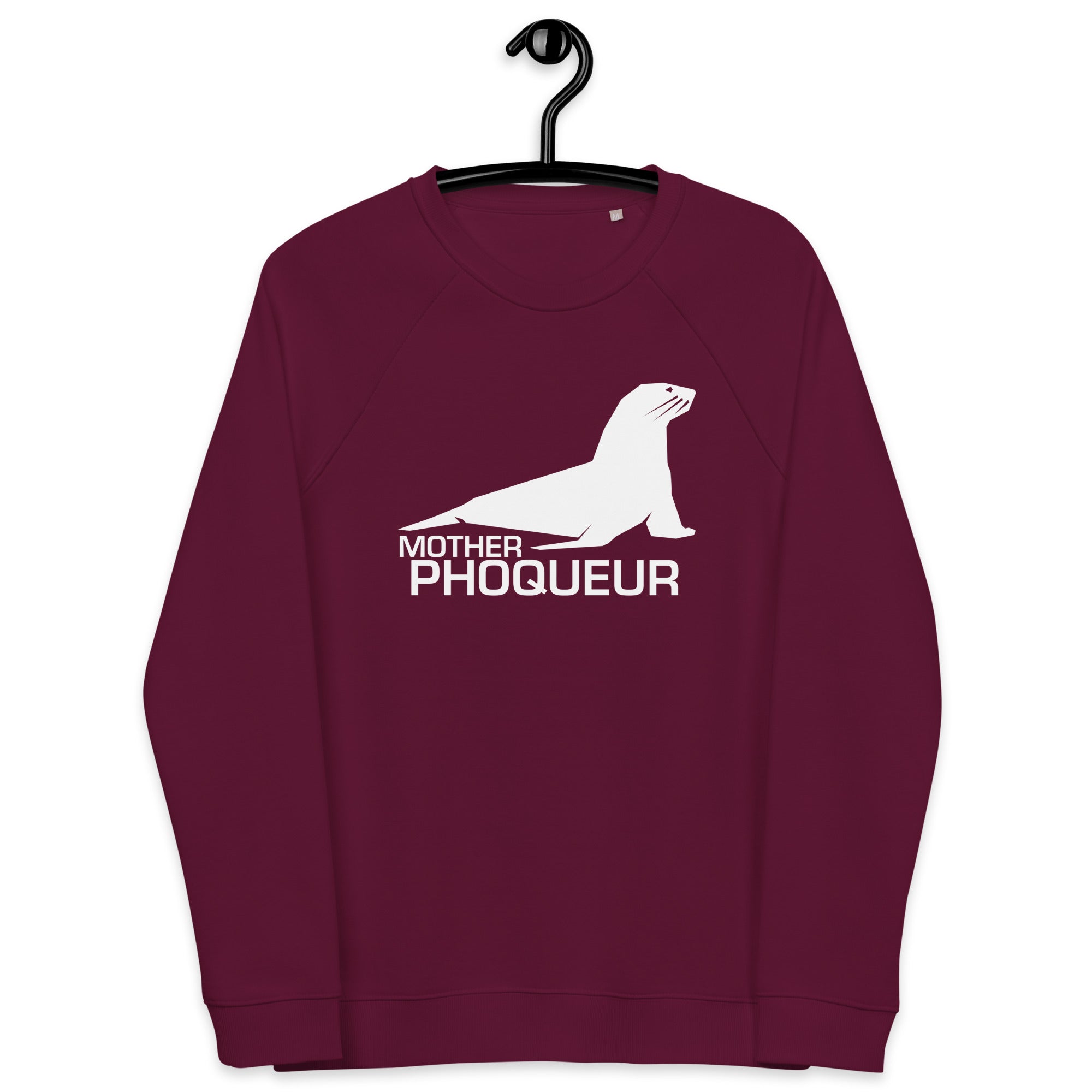 Mother Phoqueur - Sweatshirt écologique raglan unisexe