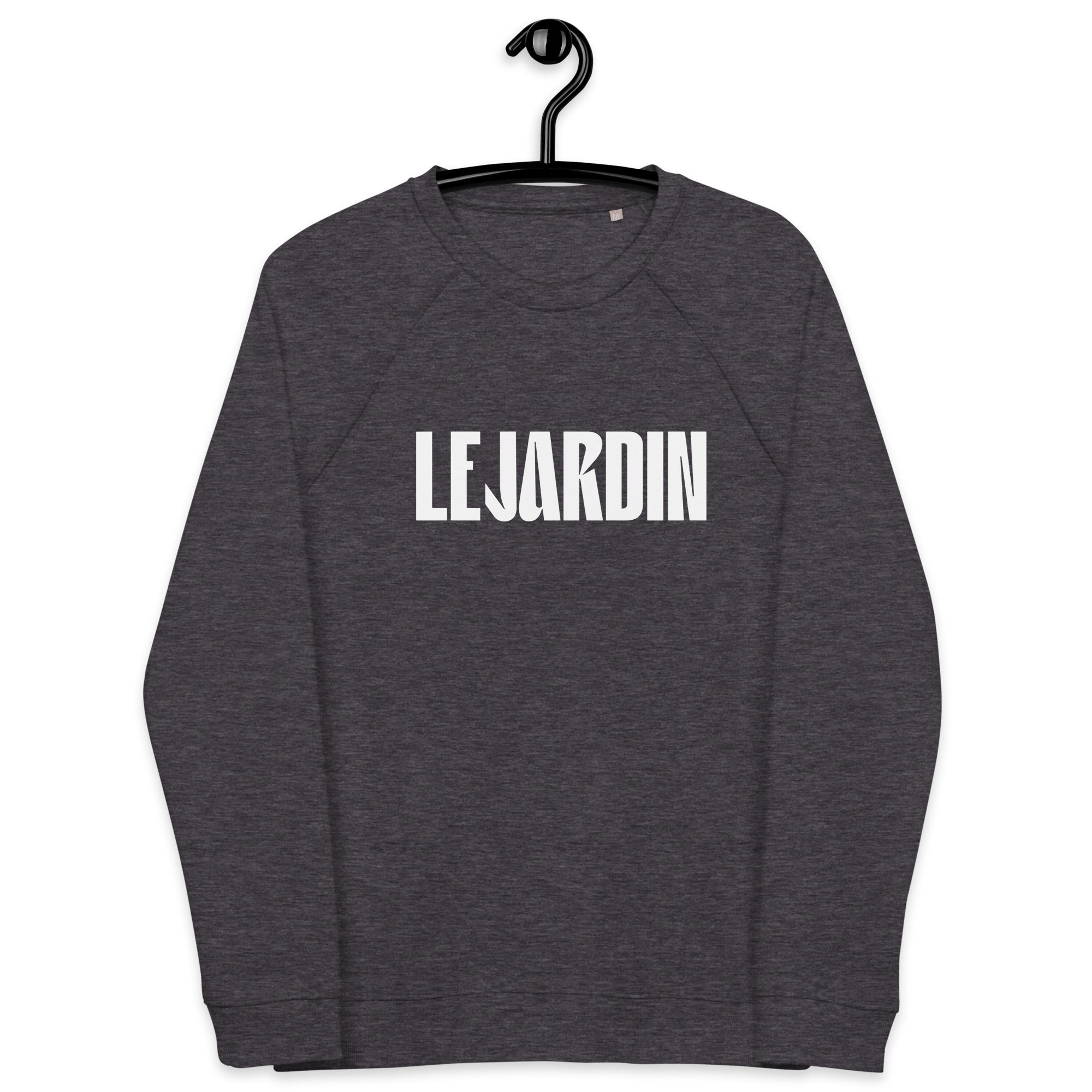 Le jardin - Sweatshirt écologique raglan unisexe