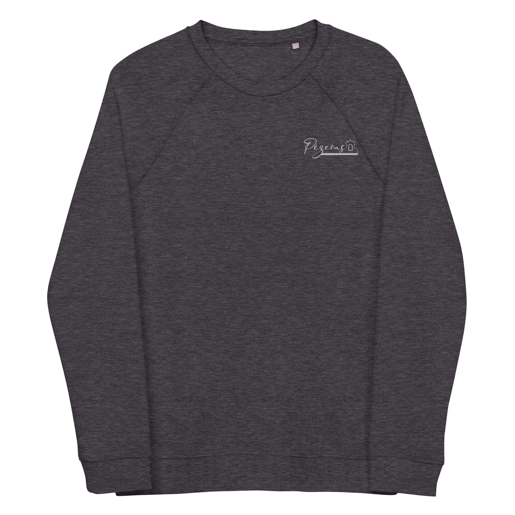 Mairie de Pézenas - Sweatshirt écologique raglan unisexe - Brodé