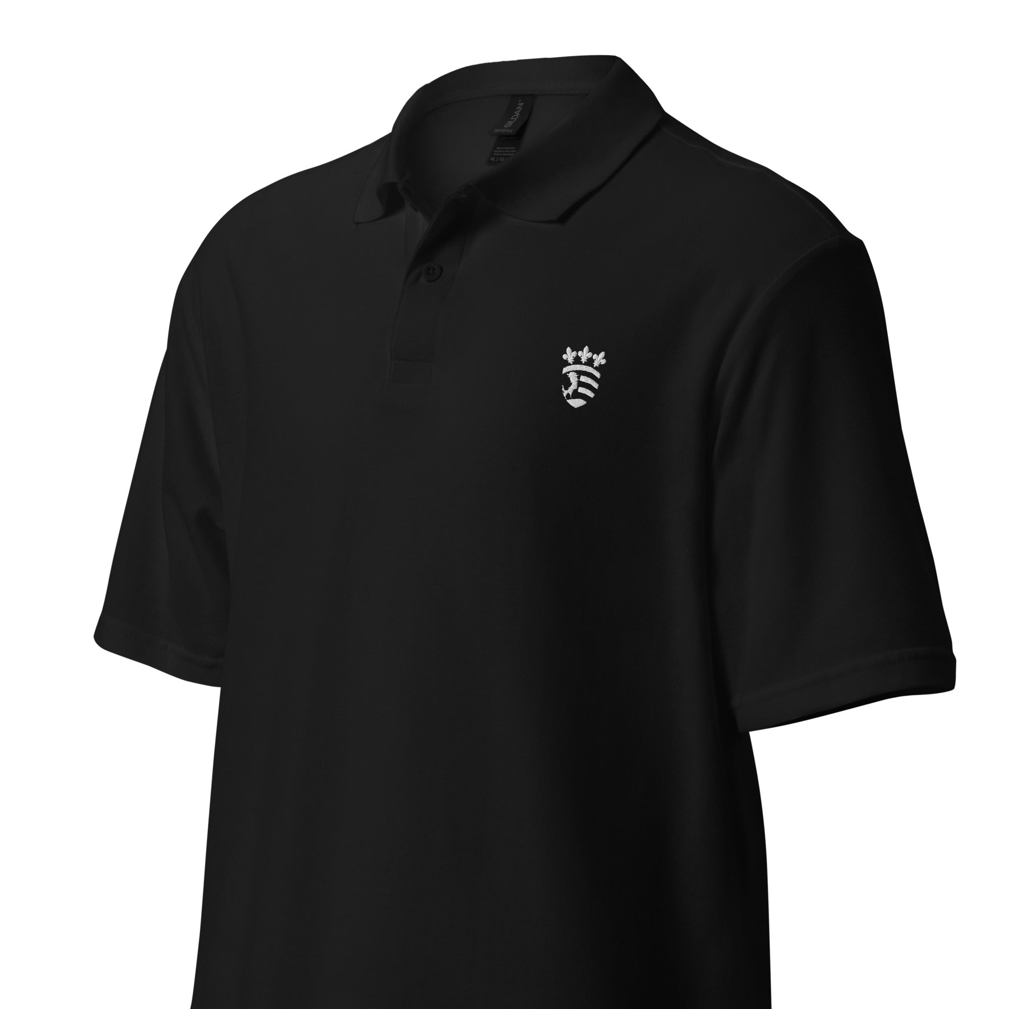 Blason Pézenas - Polo piqué unisexe brodé