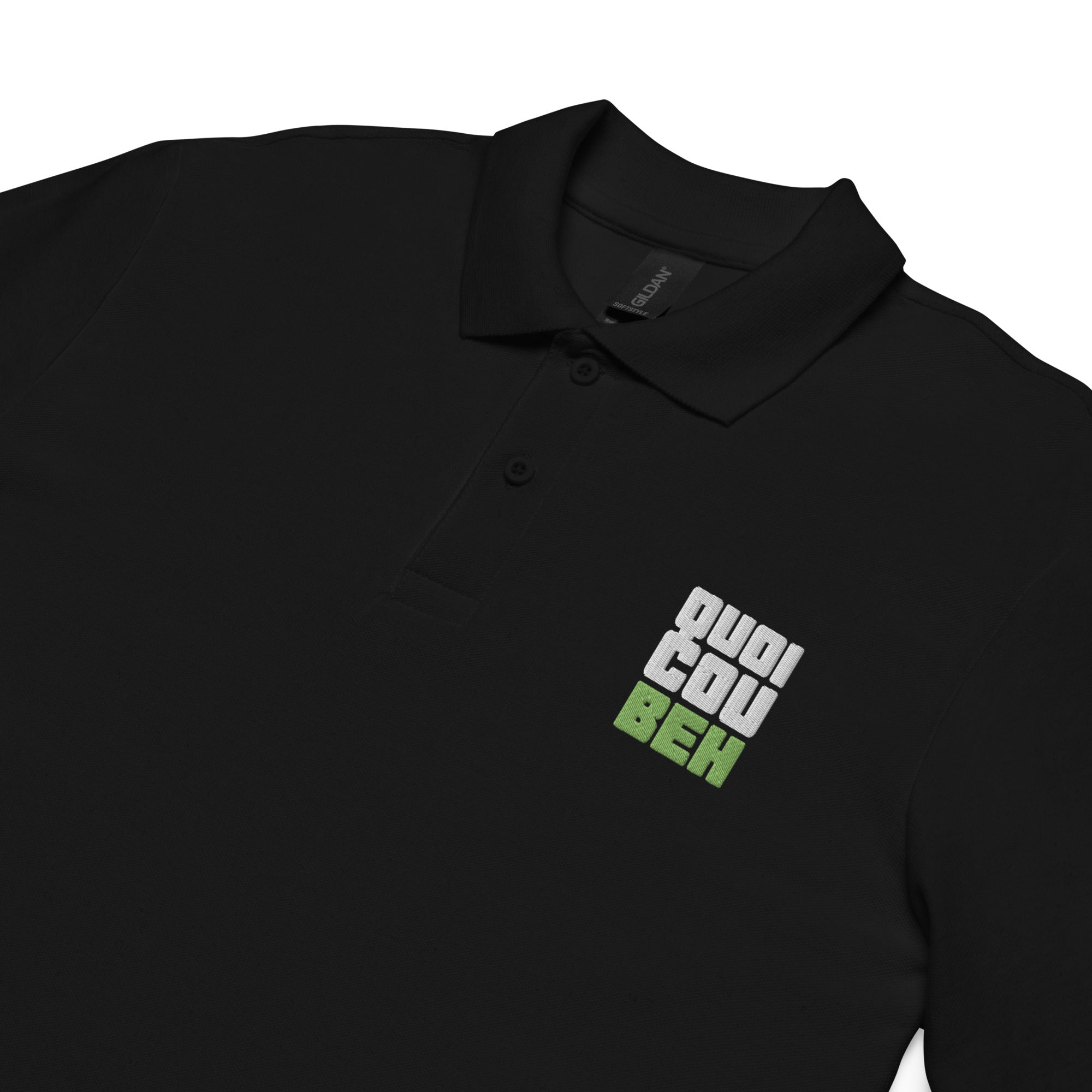 Quoicoubeh - Polo piqué unisexe - Brodé