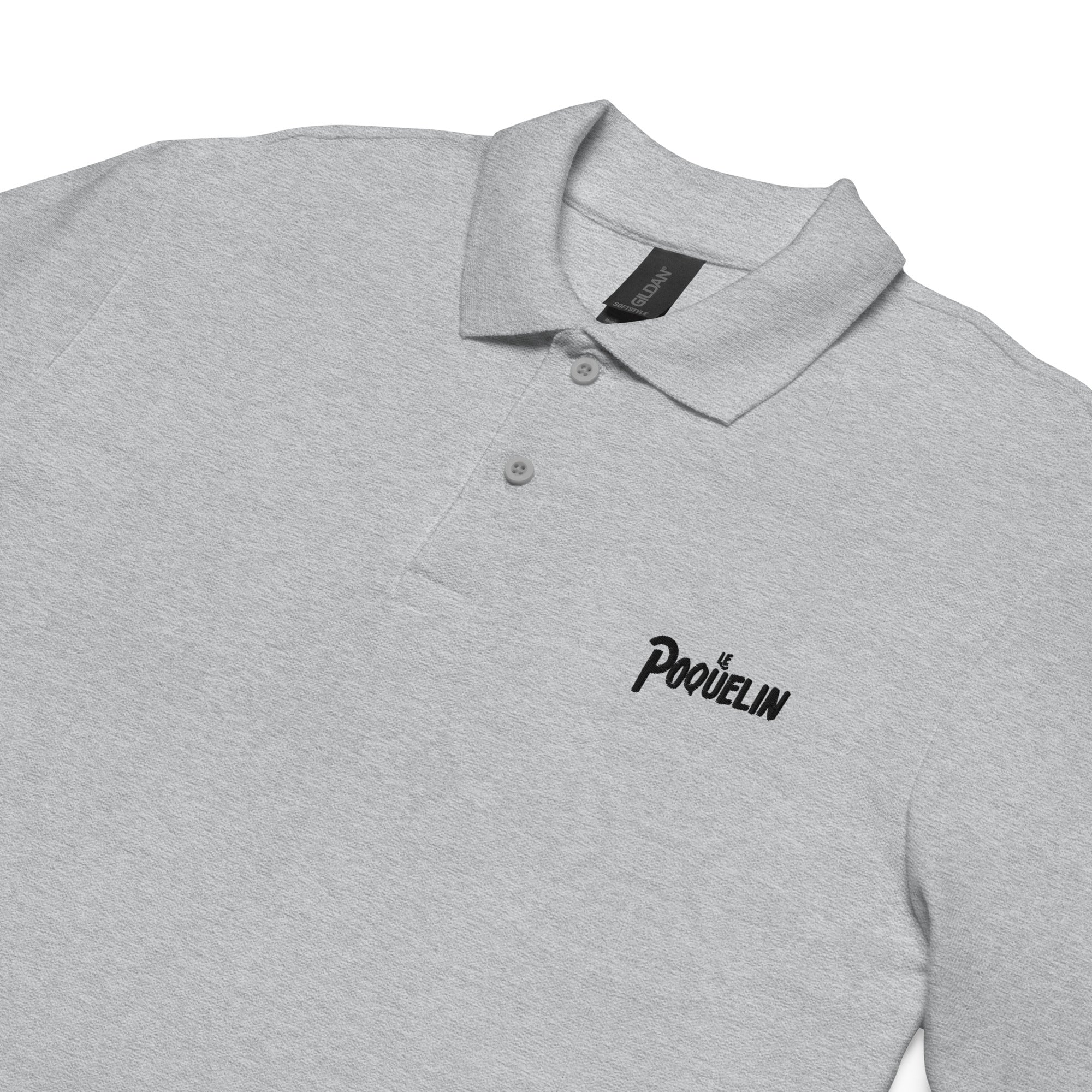 Le Poquelin - Polo piqué unisexe - Brodé