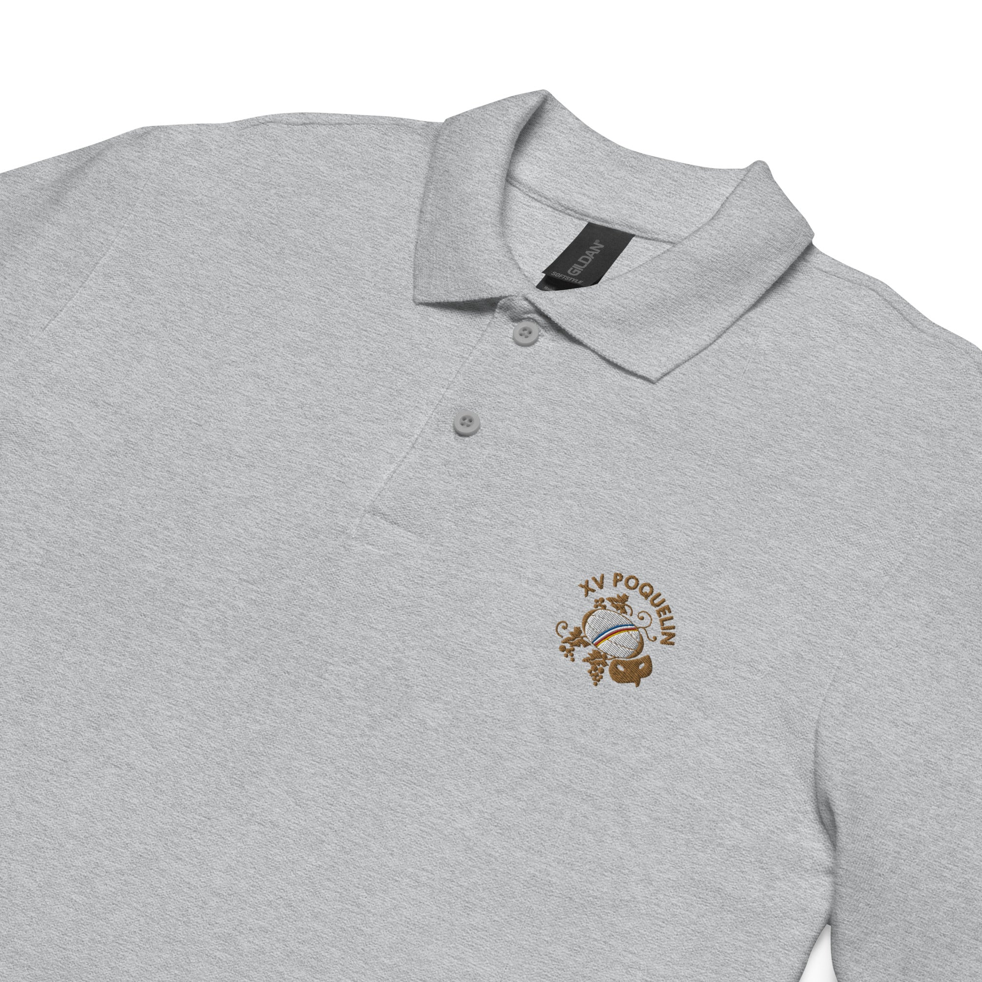 XV Poquelin - Polo piqué unisexe - Brodé