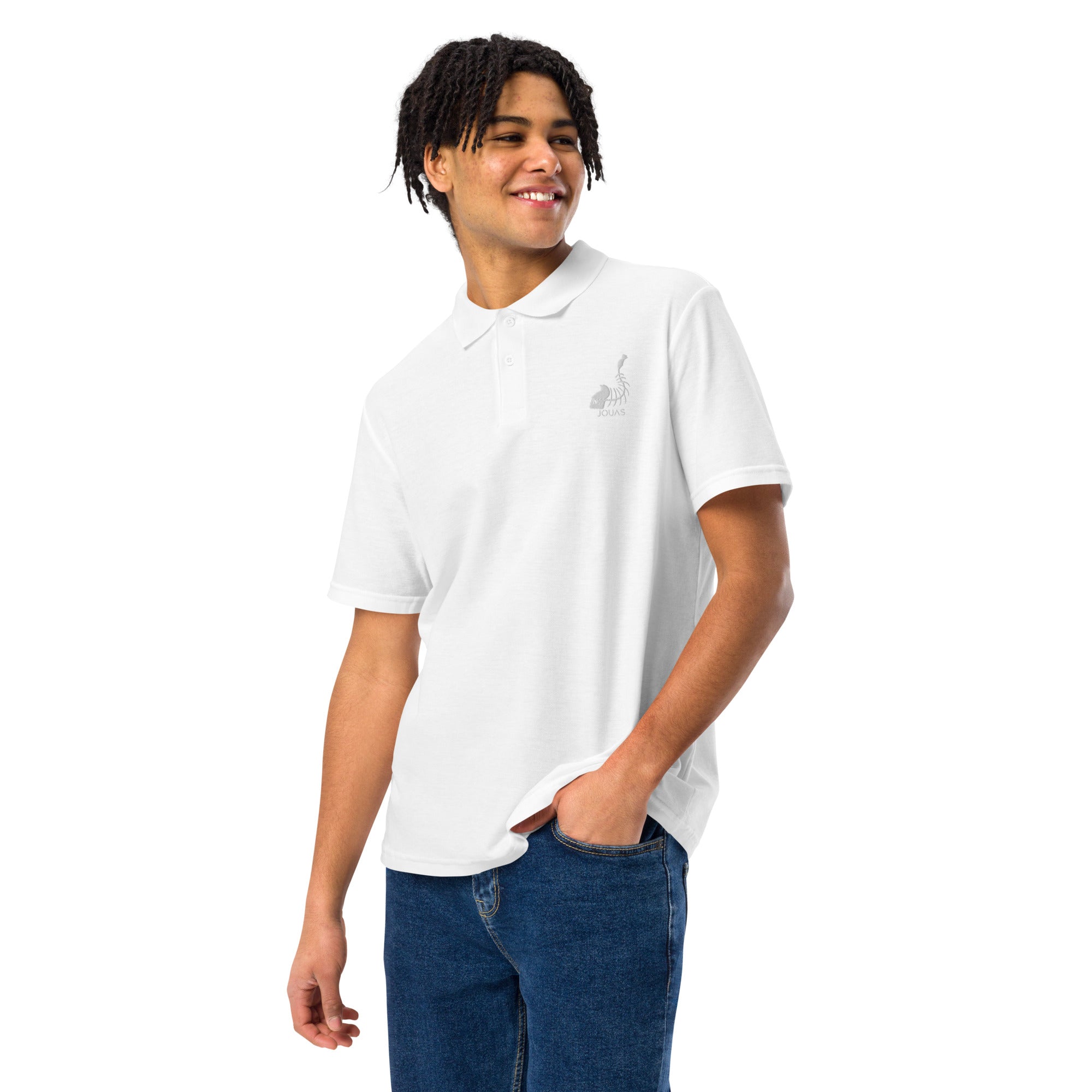 Jouas - Baracouda - Polo piqué unisexe brodé
