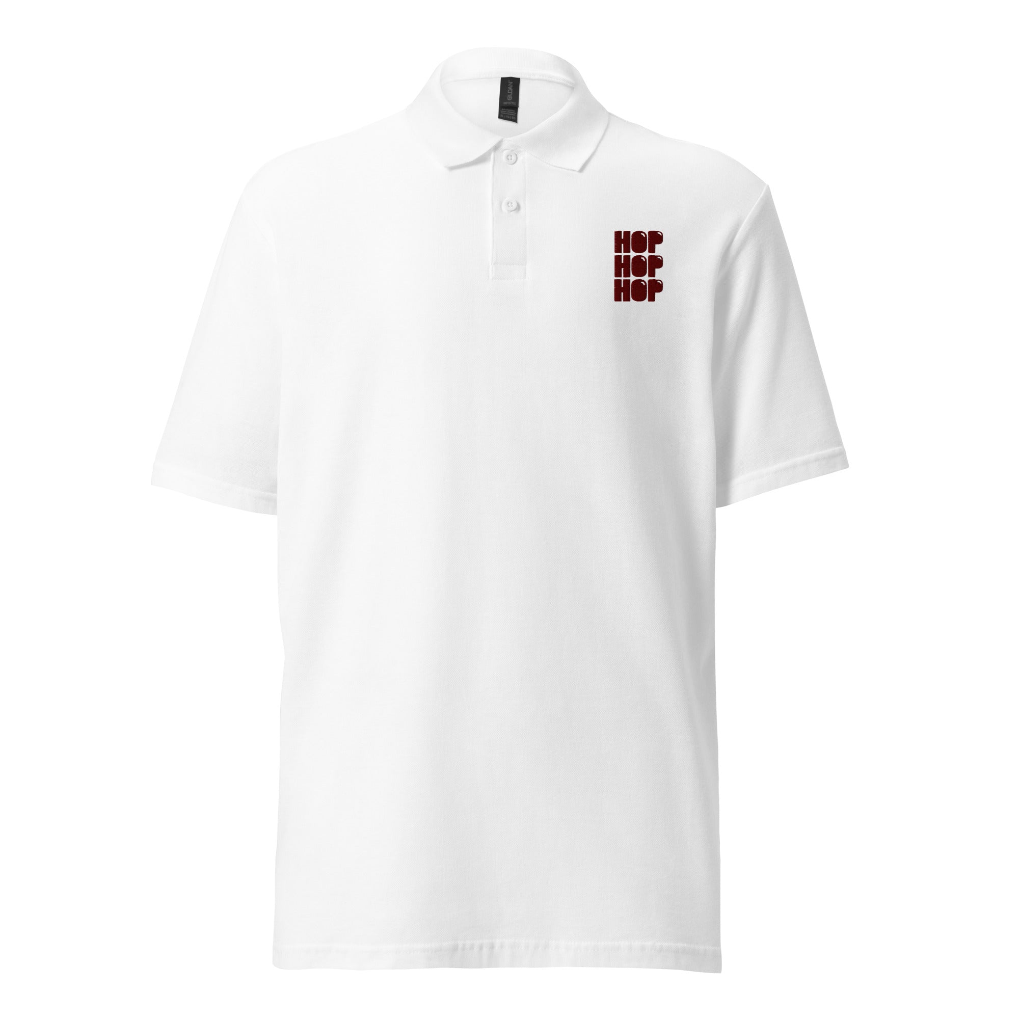 Hop Hop Hop - Polo piqué unisexe - Brodé