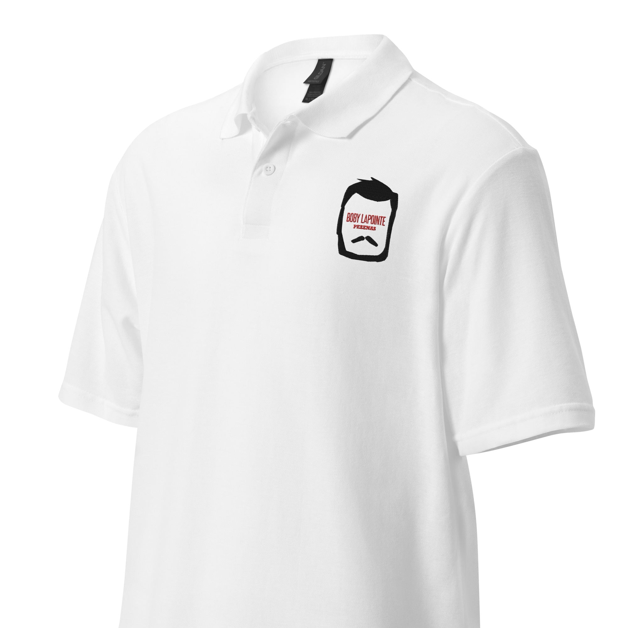 Boby Lapointe -  Pro - Santiago Bará - Polo piqué unisexe - Brodé