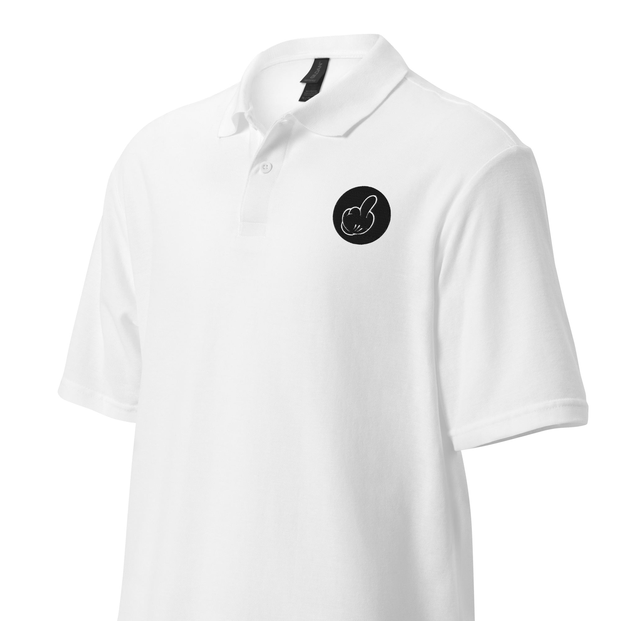 Fuck - Mickey - Polo piqué unisexe - Brodé