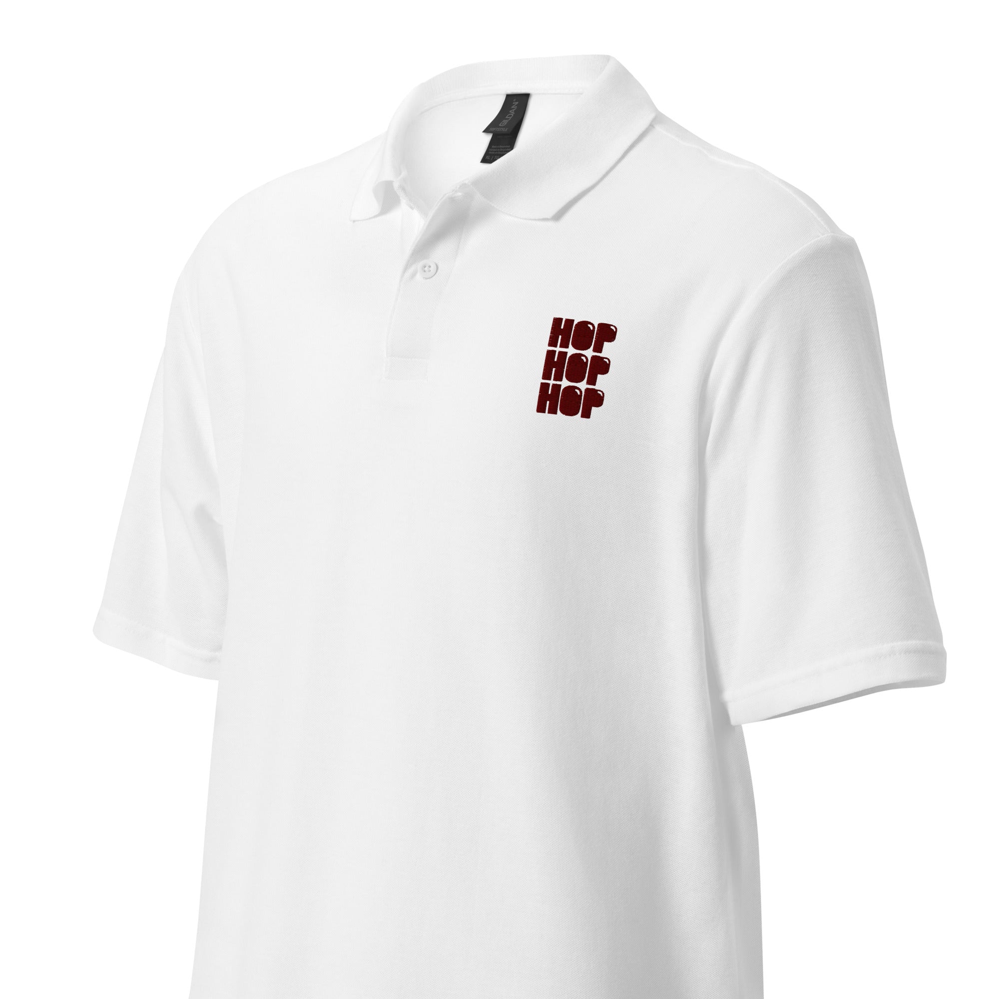 Hop Hop Hop - Polo piqué unisexe - Brodé