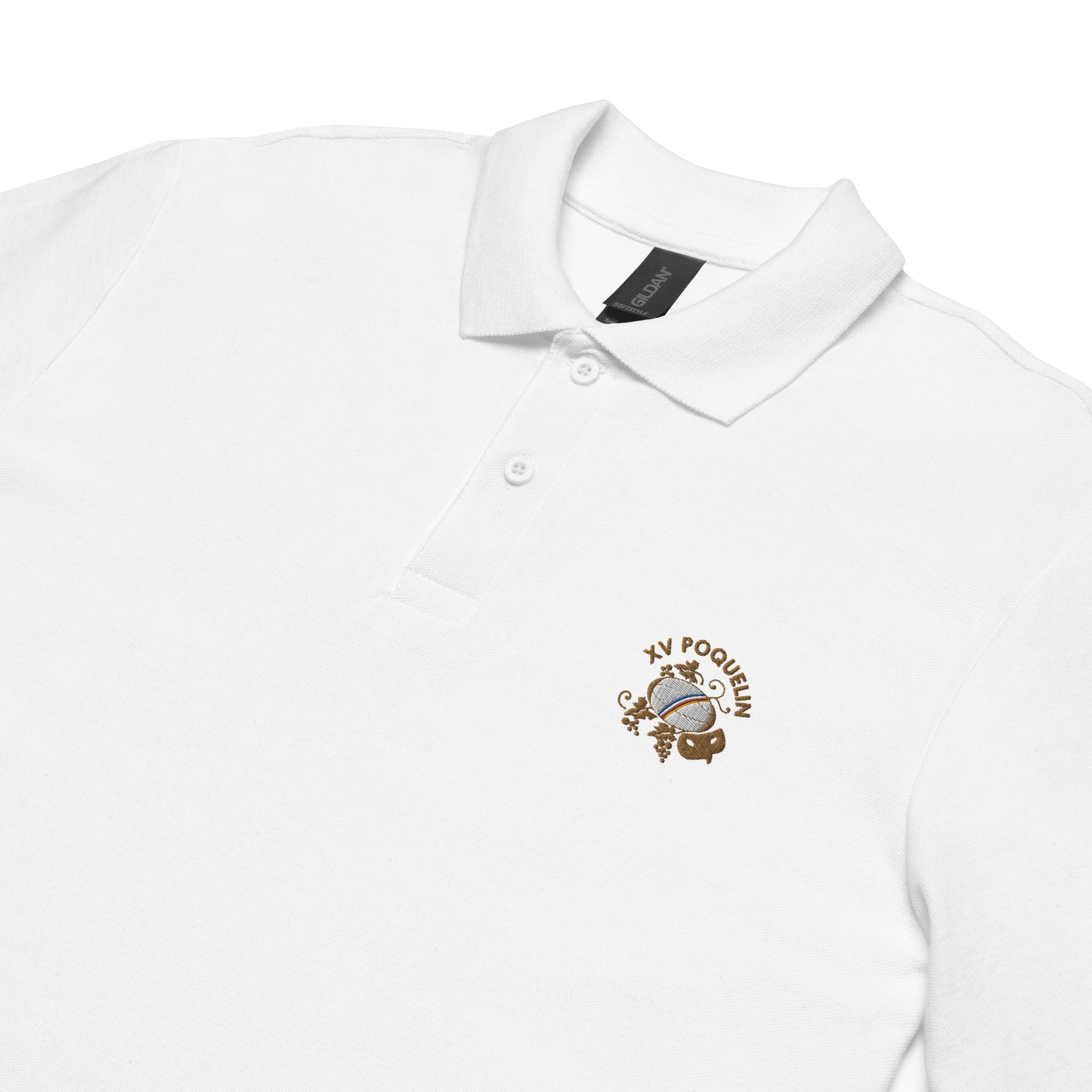 XV Poquelin - Polo piqué unisexe - Brodé