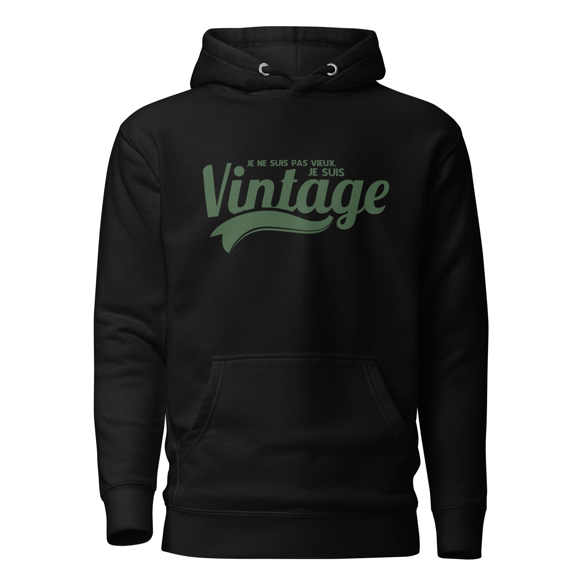 Je ne suis pas vieux, je suis vintage - Sweat à Capuche Unisexe