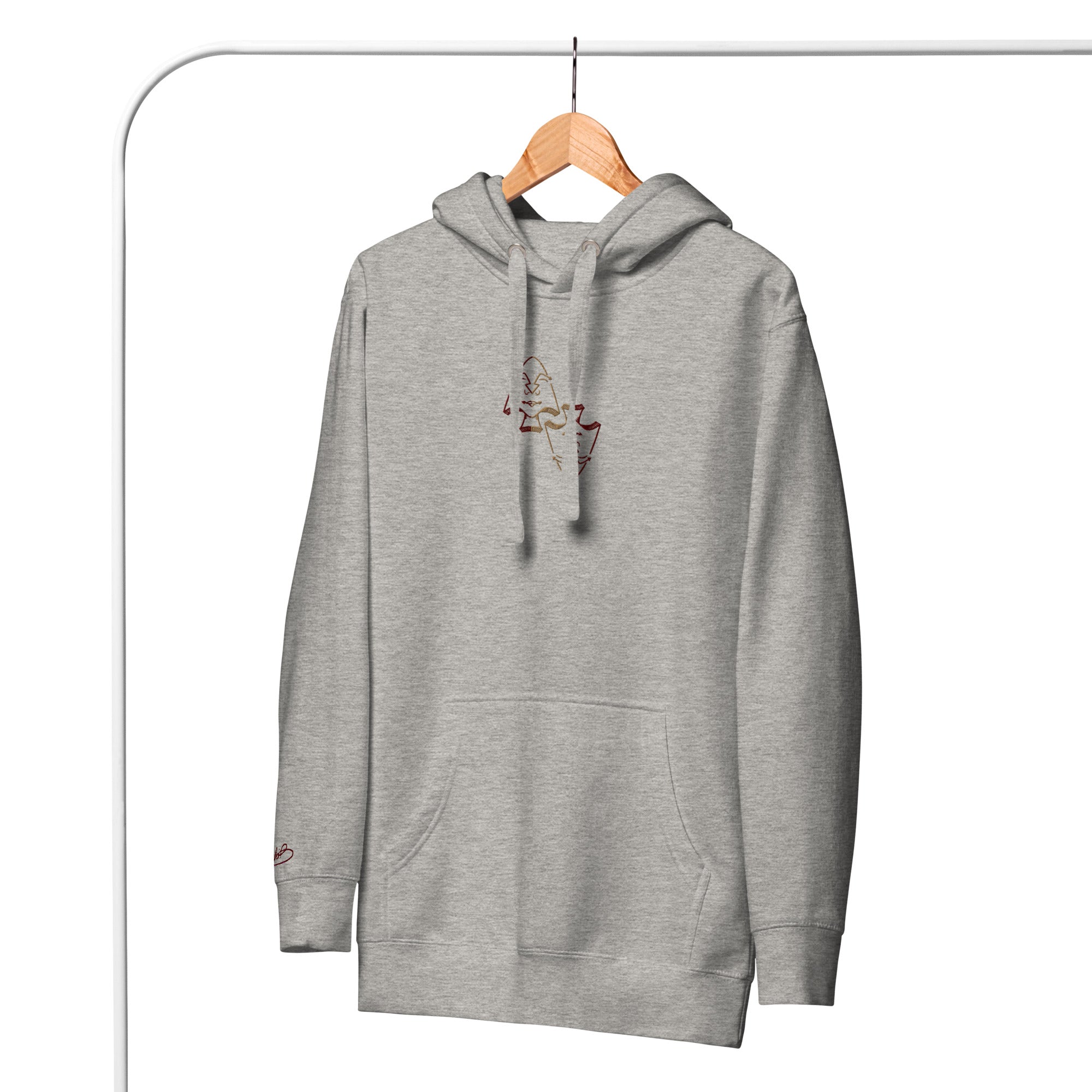 Coeur de Pik - Mawi - Sweat à Capuche Unisexe - Brodé