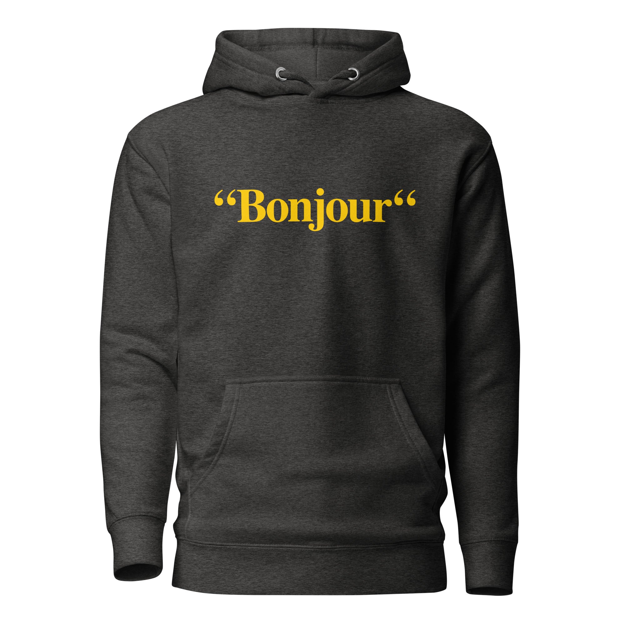 "Bonjour" - Sweat à Capuche Unisexe