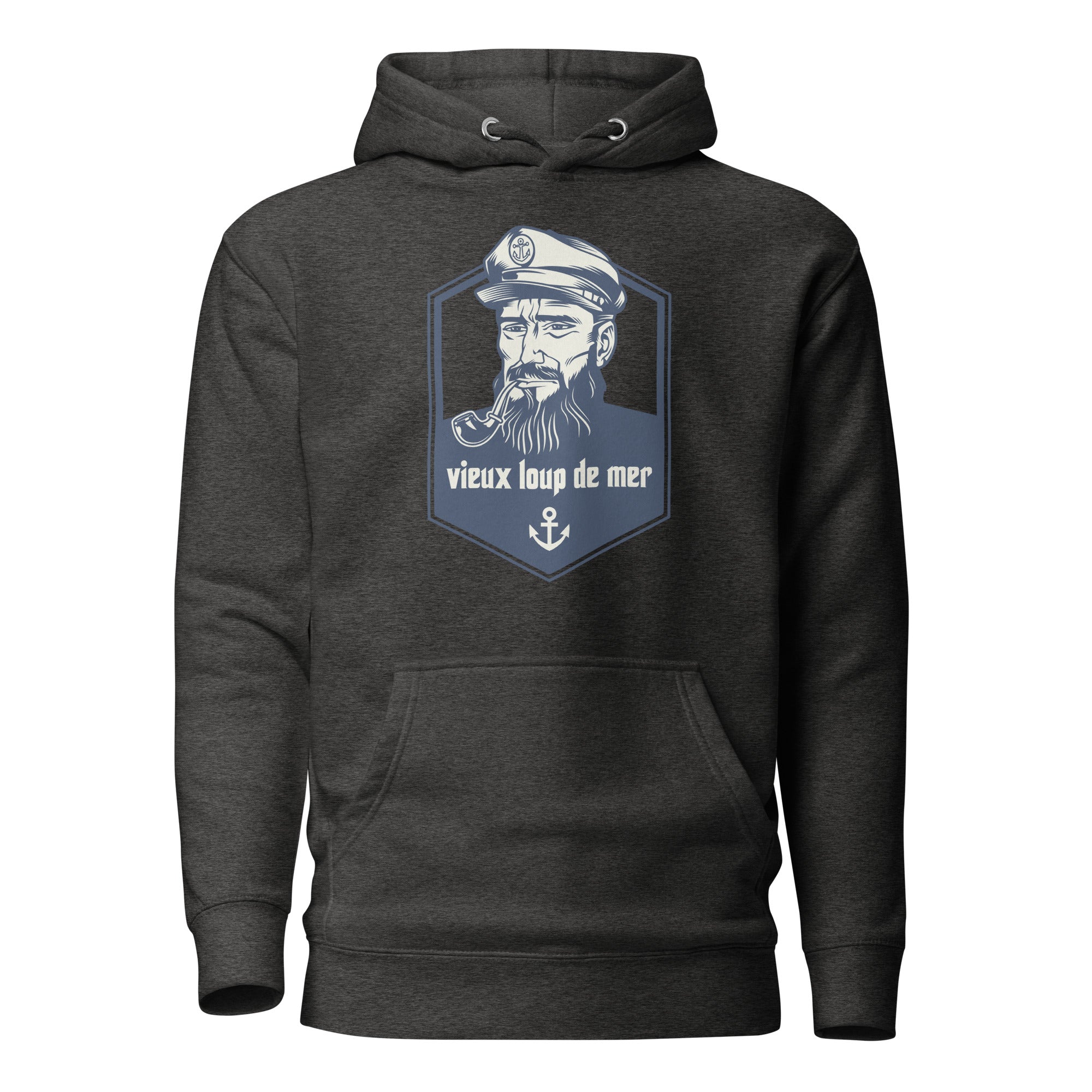 Vieux loup de mer - Sweat à Capuche Unisexe