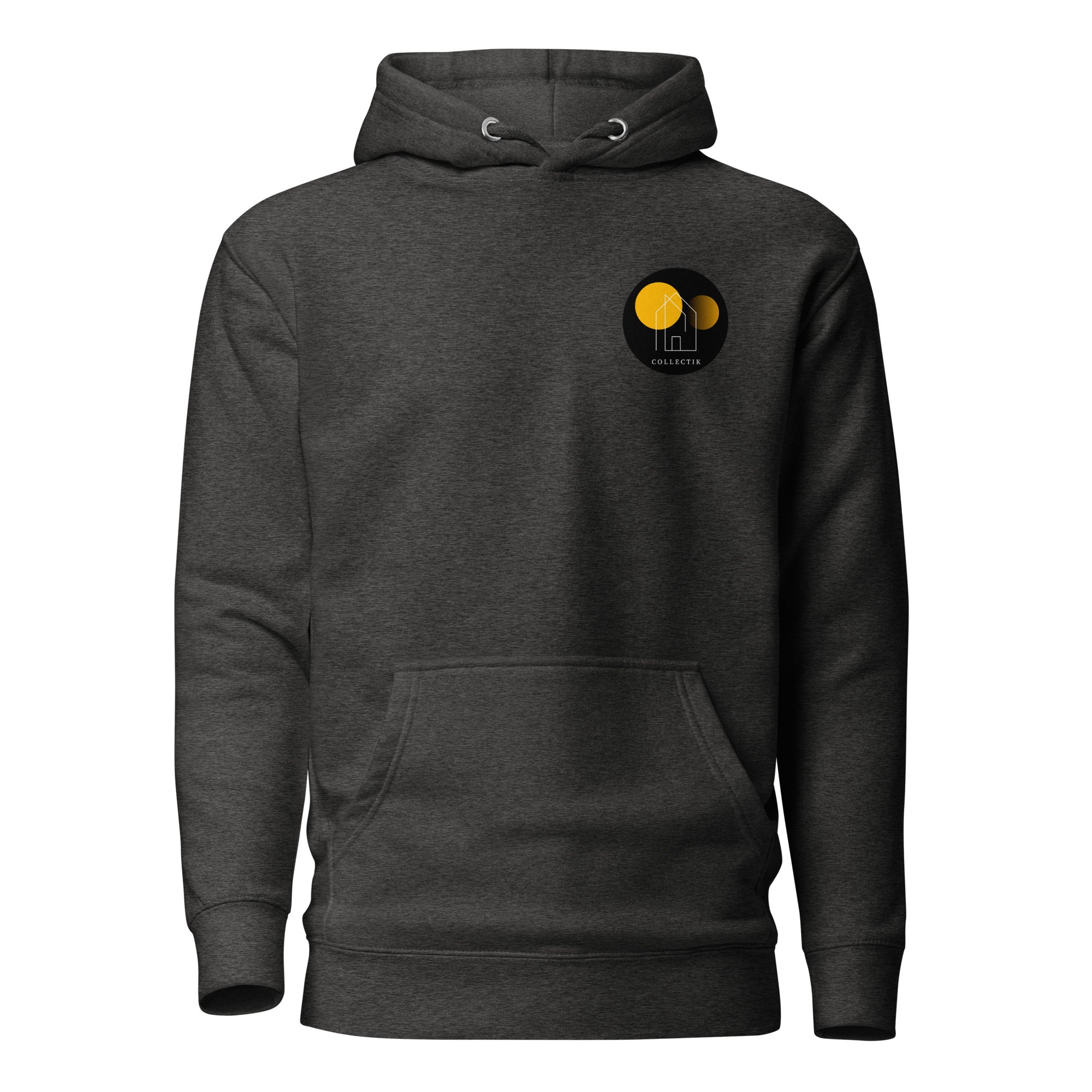 Collectik - Sweat à Capuche Unisexe - Coeur uniquement