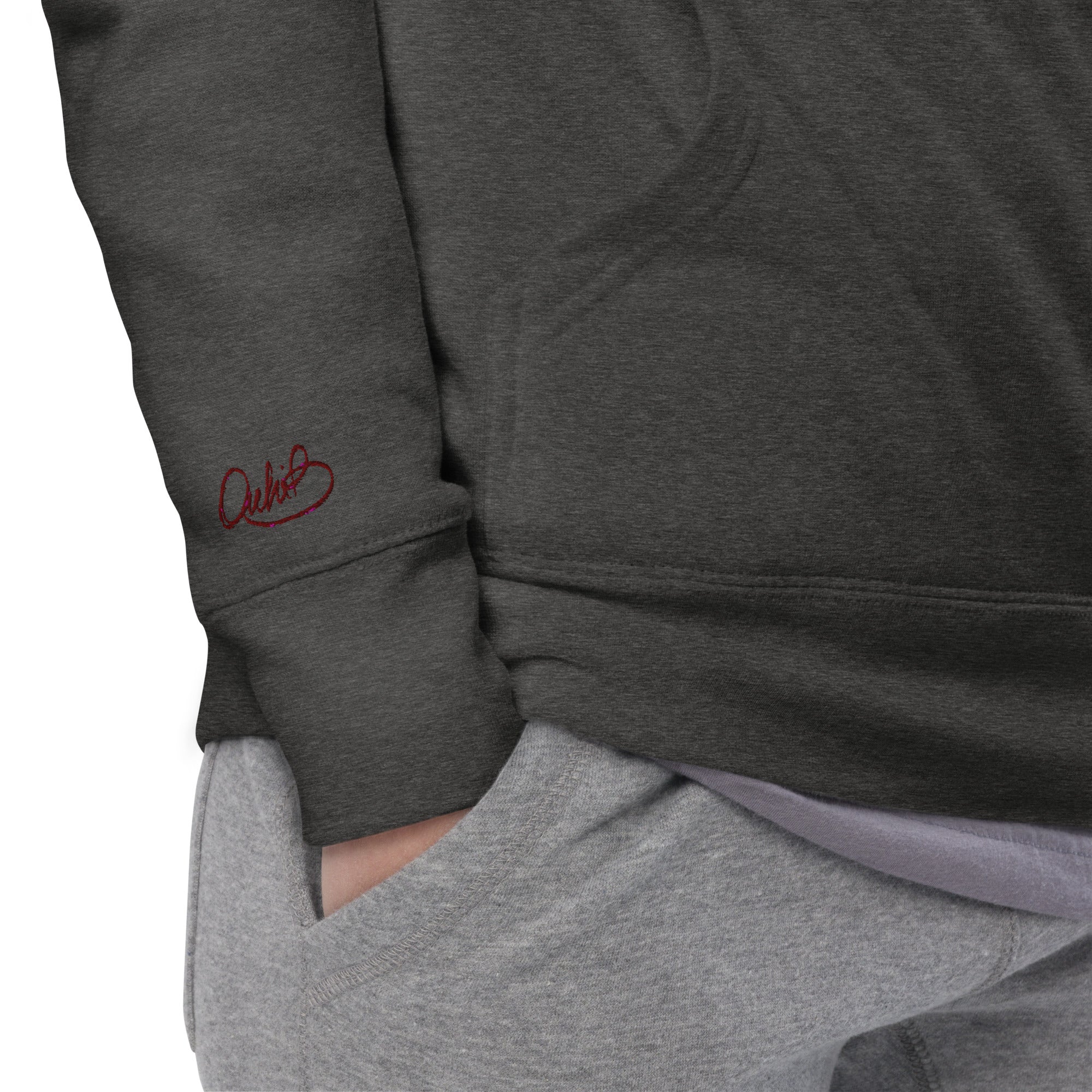 Coeur de Pik - Mawi - Sweat à Capuche Unisexe - Brodé