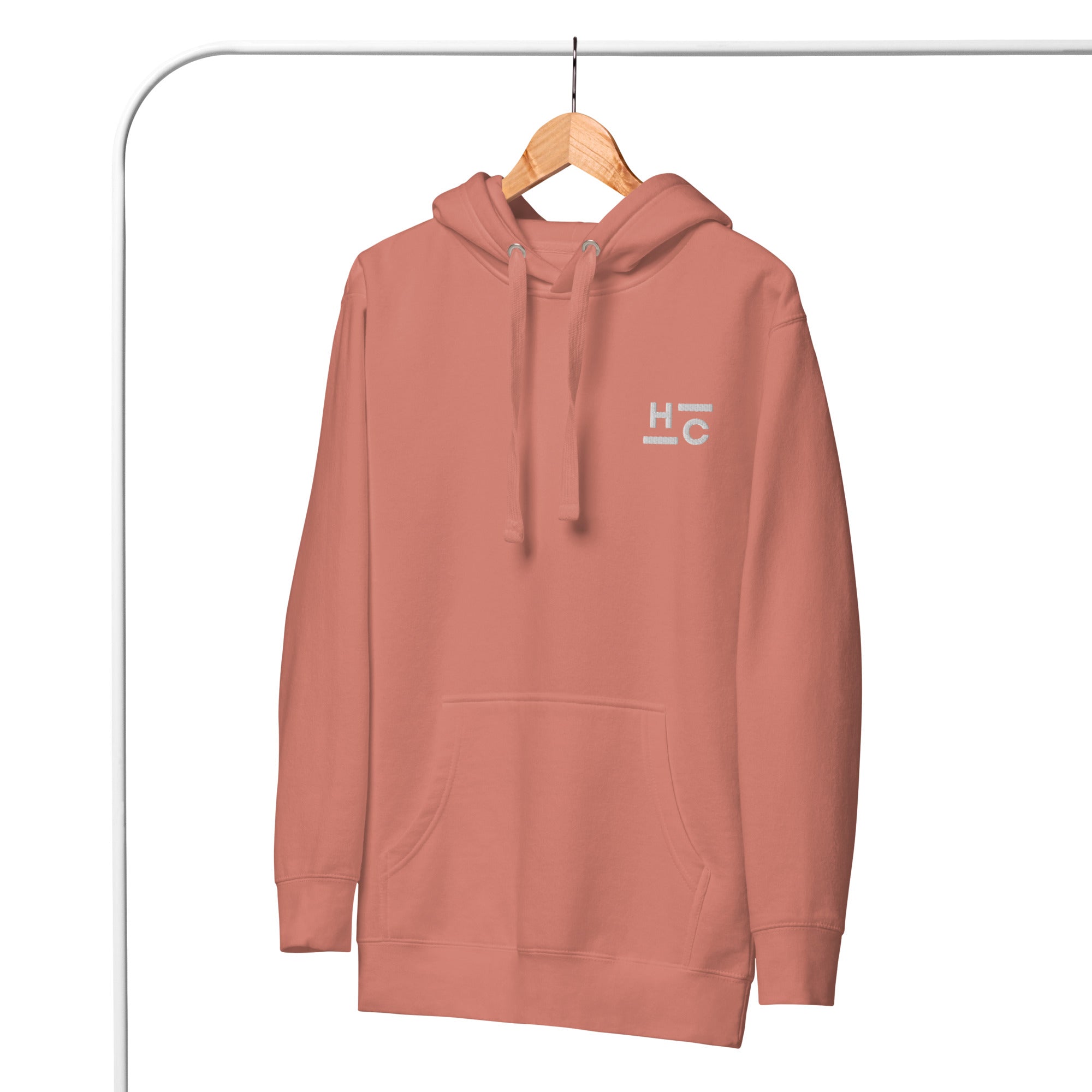 HC Acoustique - Pro - Sweat à Capuche Unisexe Brodé cœur