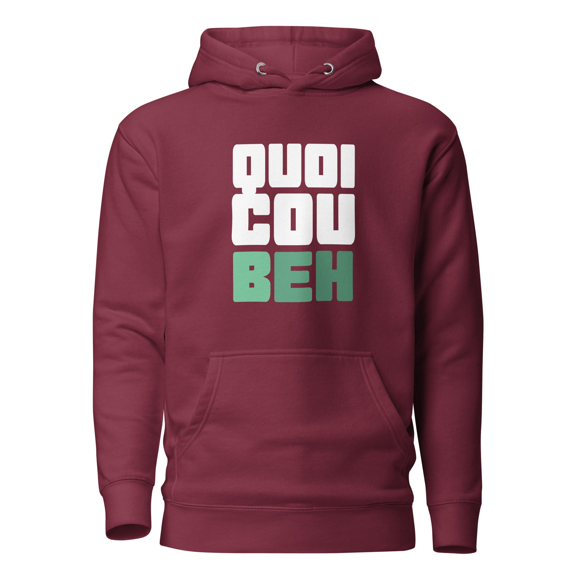 Quoicoubeh - Sweat à Capuche Unisexe