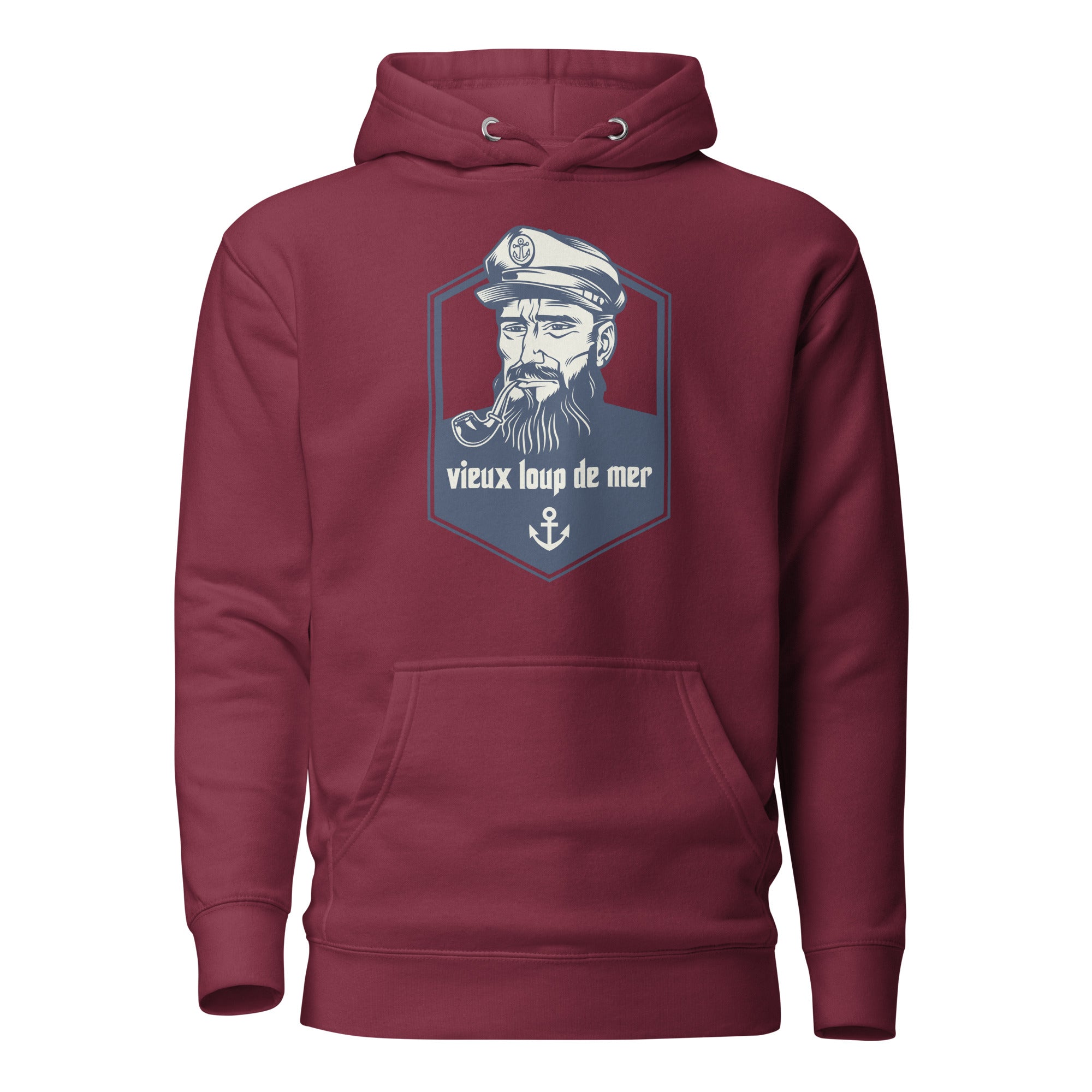 Vieux loup de mer - Sweat à Capuche Unisexe
