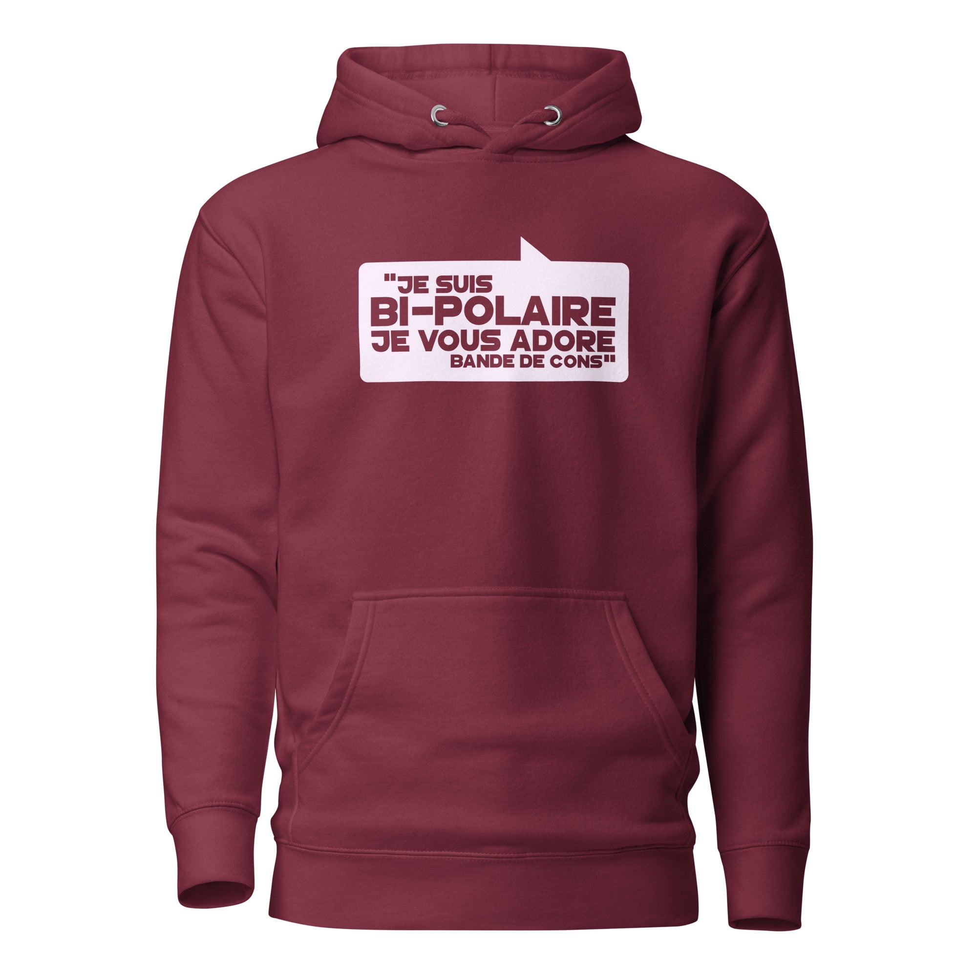 Bipolaire - Sweat à Capuche Unisexe