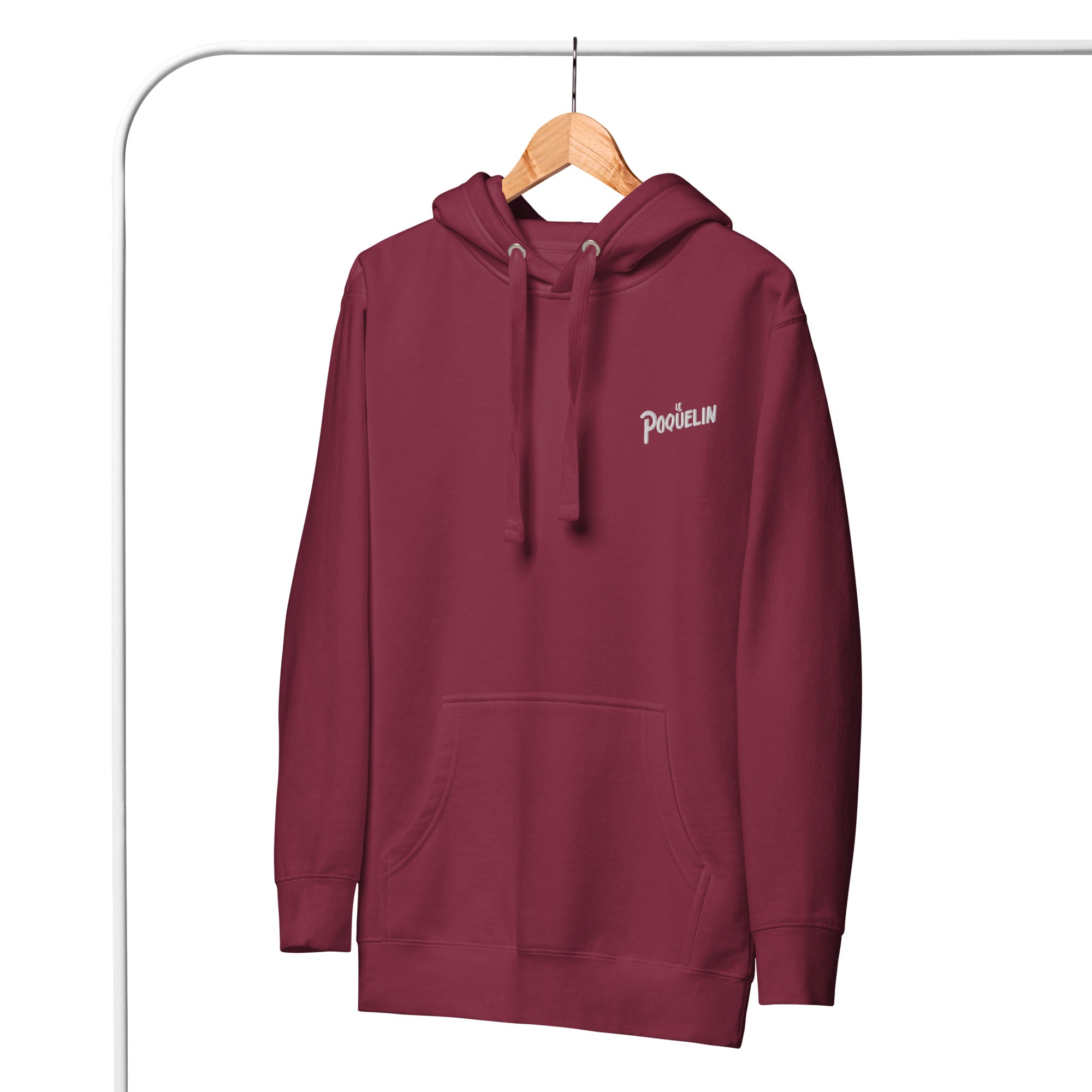 Le Poquelin - Sweat à Capuche Unisexe - Brodé