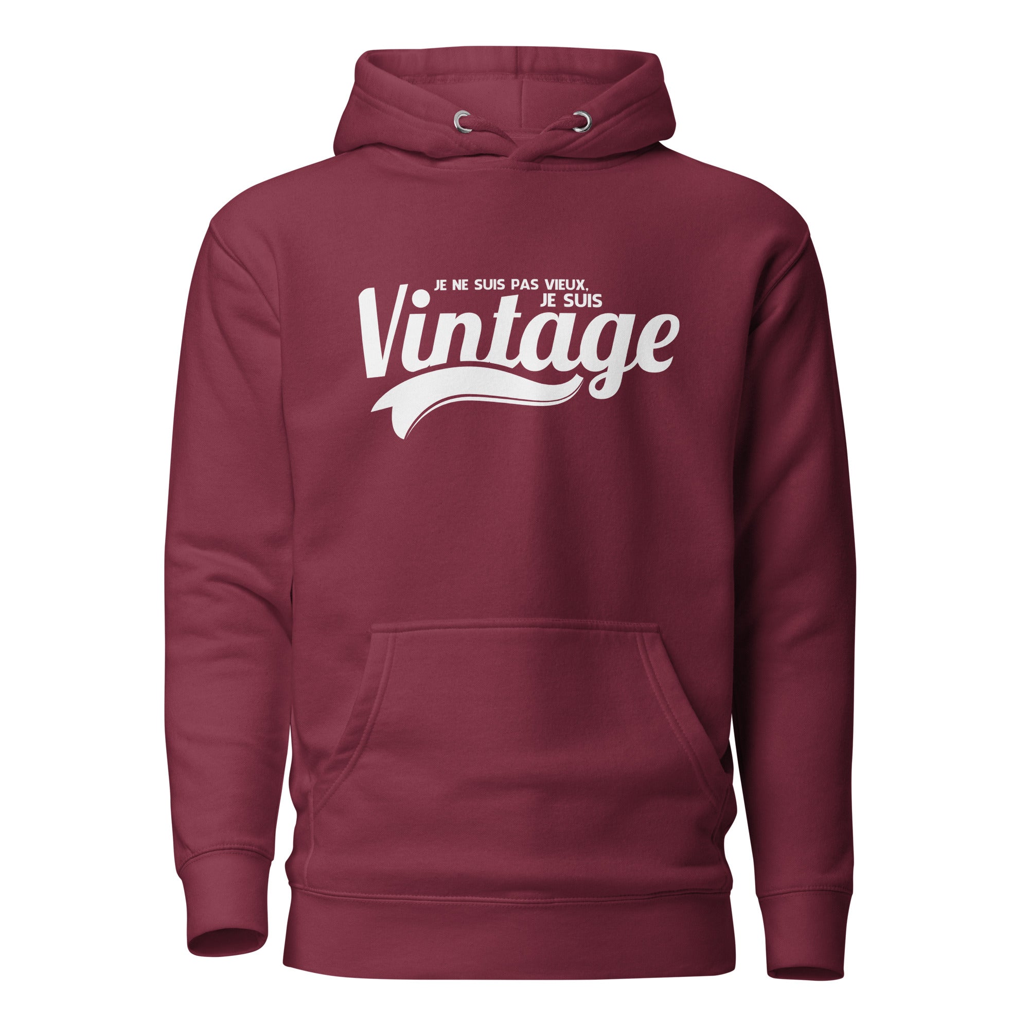 Je ne suis pas vieux, je suis vintage - Sweat à Capuche Unisexe